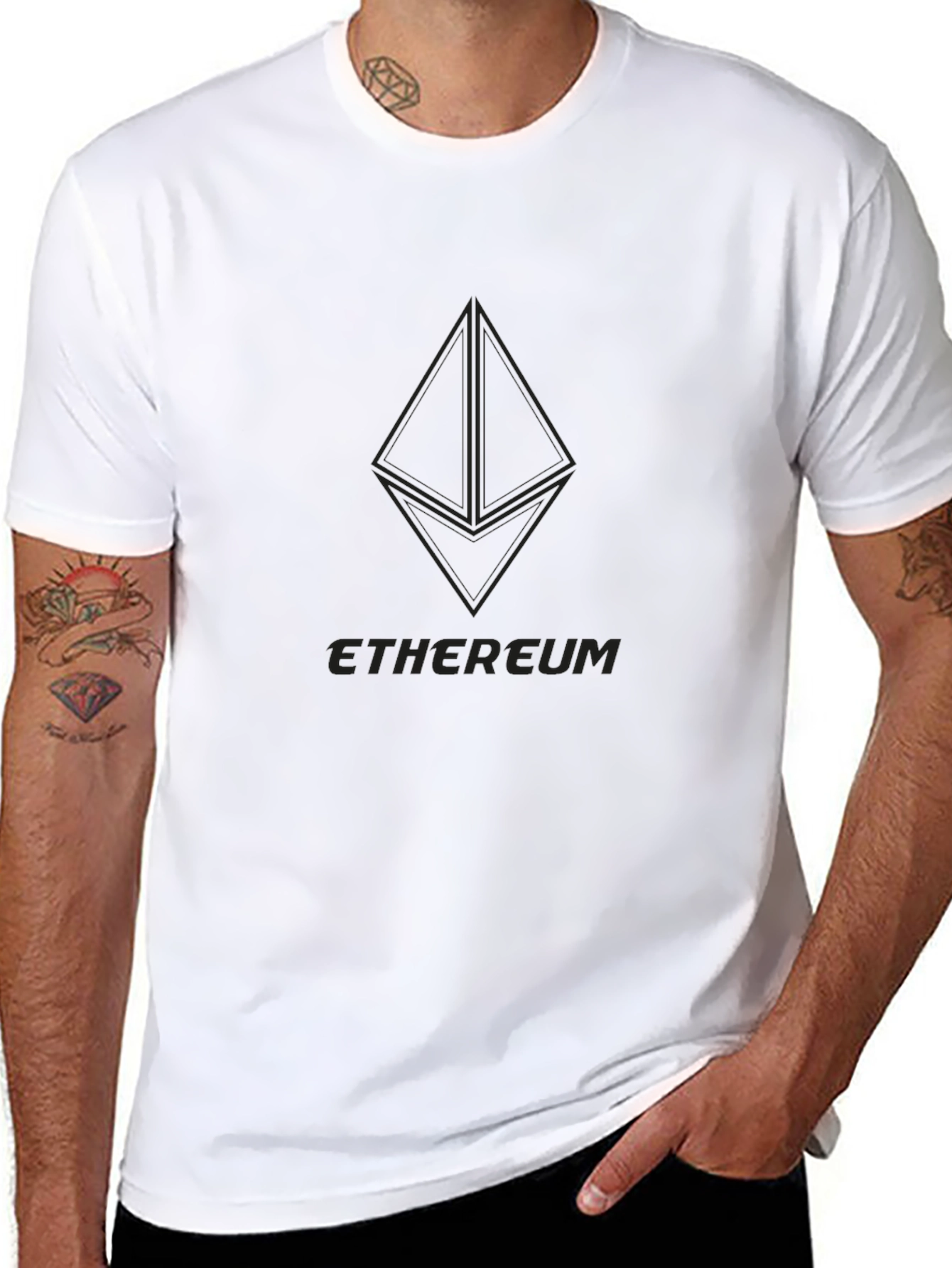 Ethereum Crypto T-Shirt - Black