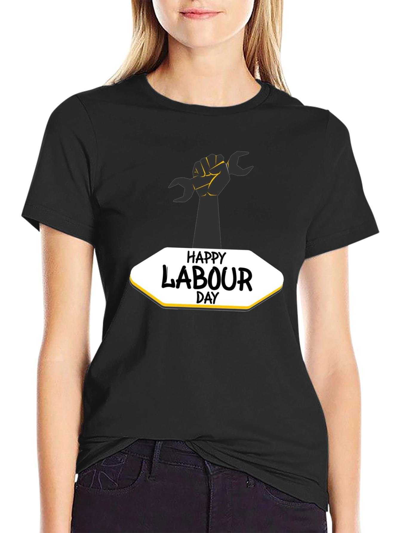Happy Labour Day Graphic T-Shirt