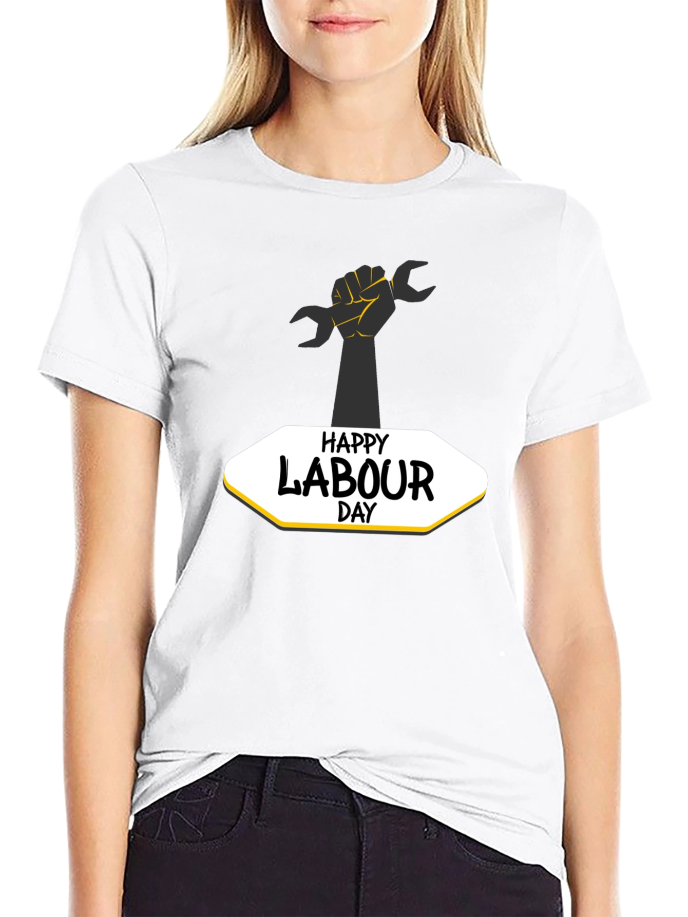 Happy Labour Day Graphic T-Shirt