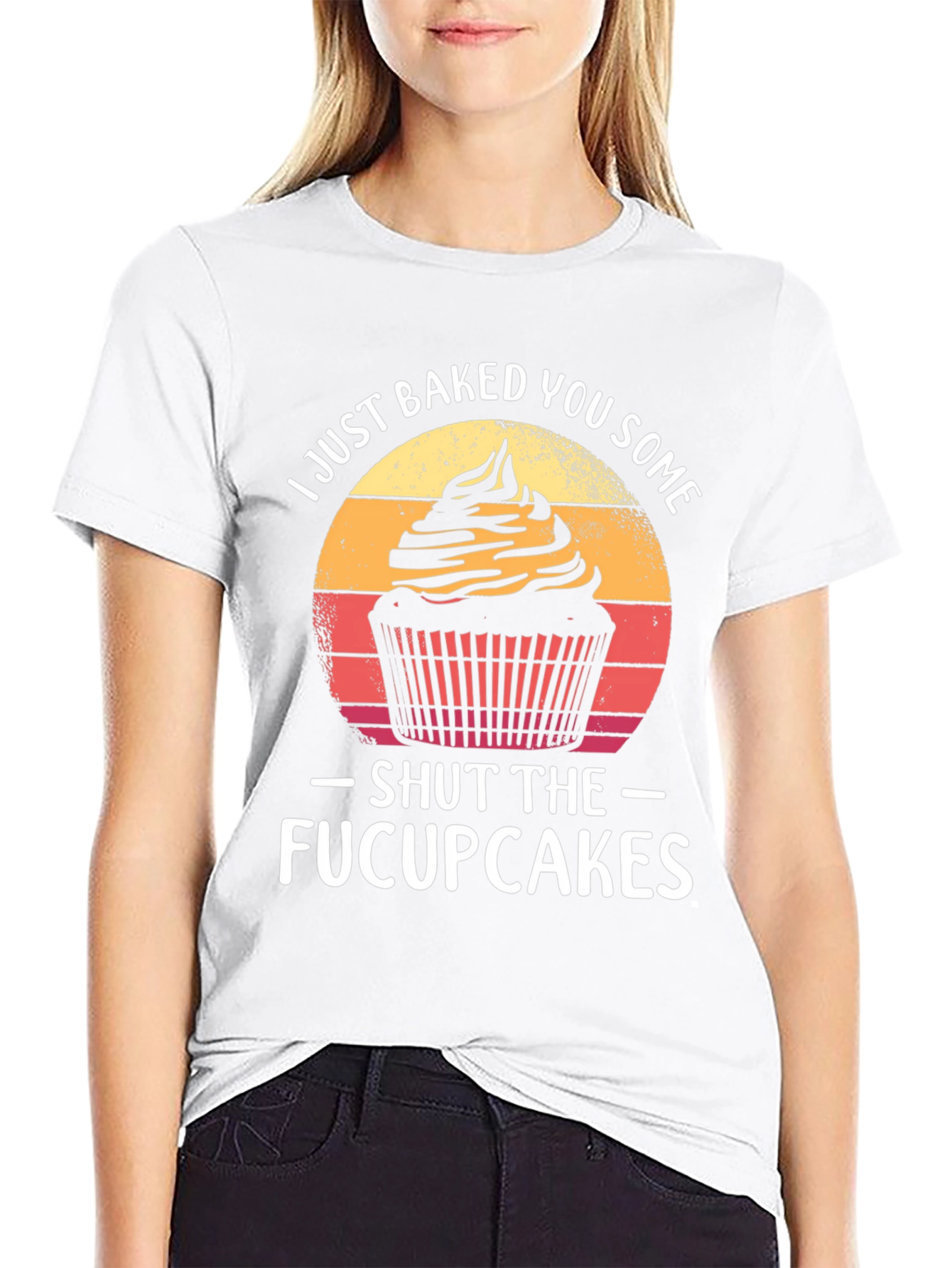 Funny Cupcake T-Shirt - Shut the Fucupcakes Graphic Tee