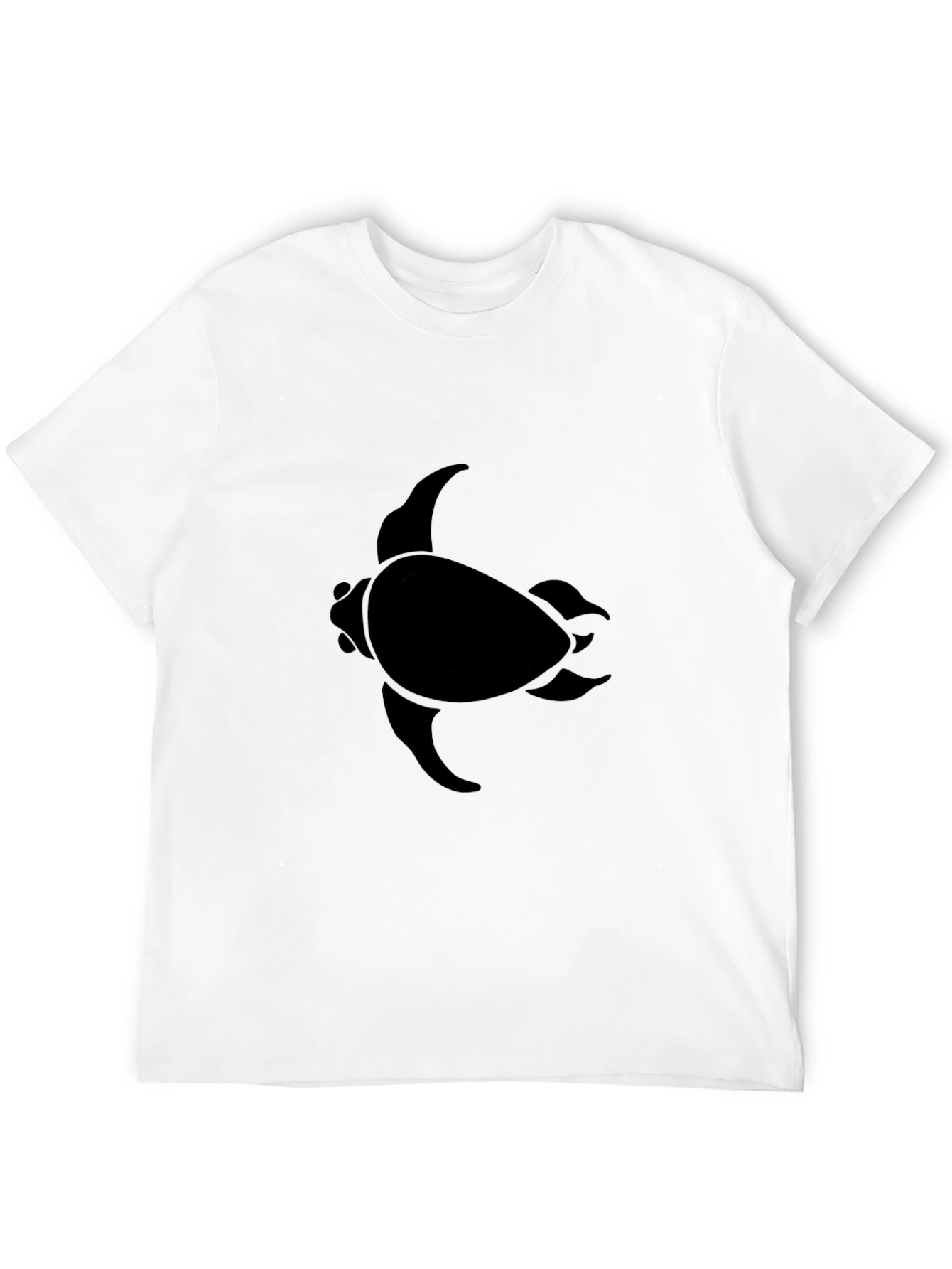 Black Turtle Graphic Tee - Casual Comfort