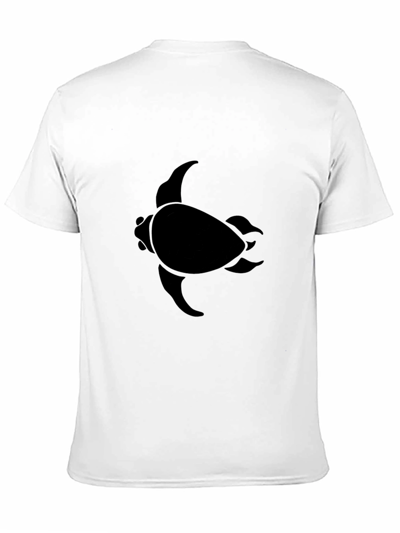 Black Turtle Graphic Tee - Casual Comfort