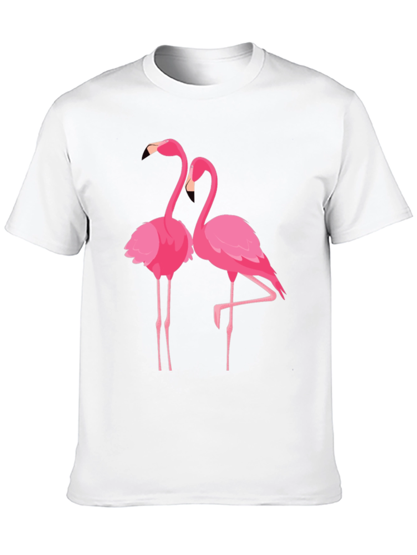 Flamingo Graphic Print T-Shirt