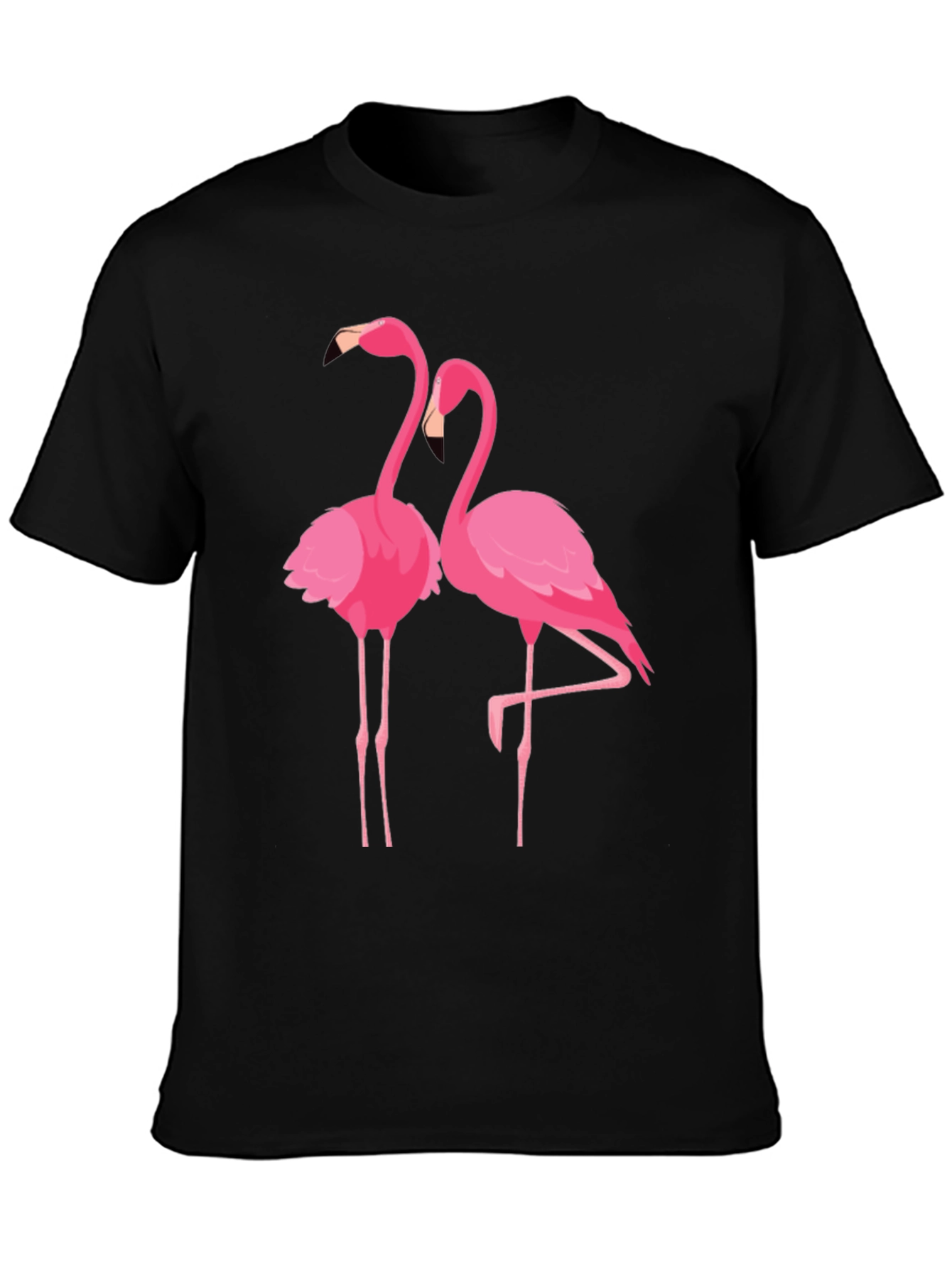 Flamingo Graphic Print T-Shirt