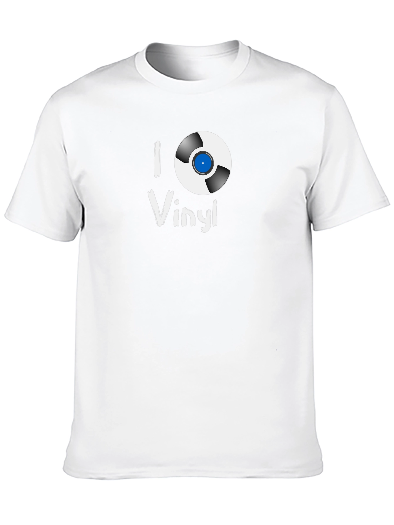 I Love Vinyl Black T-Shirt