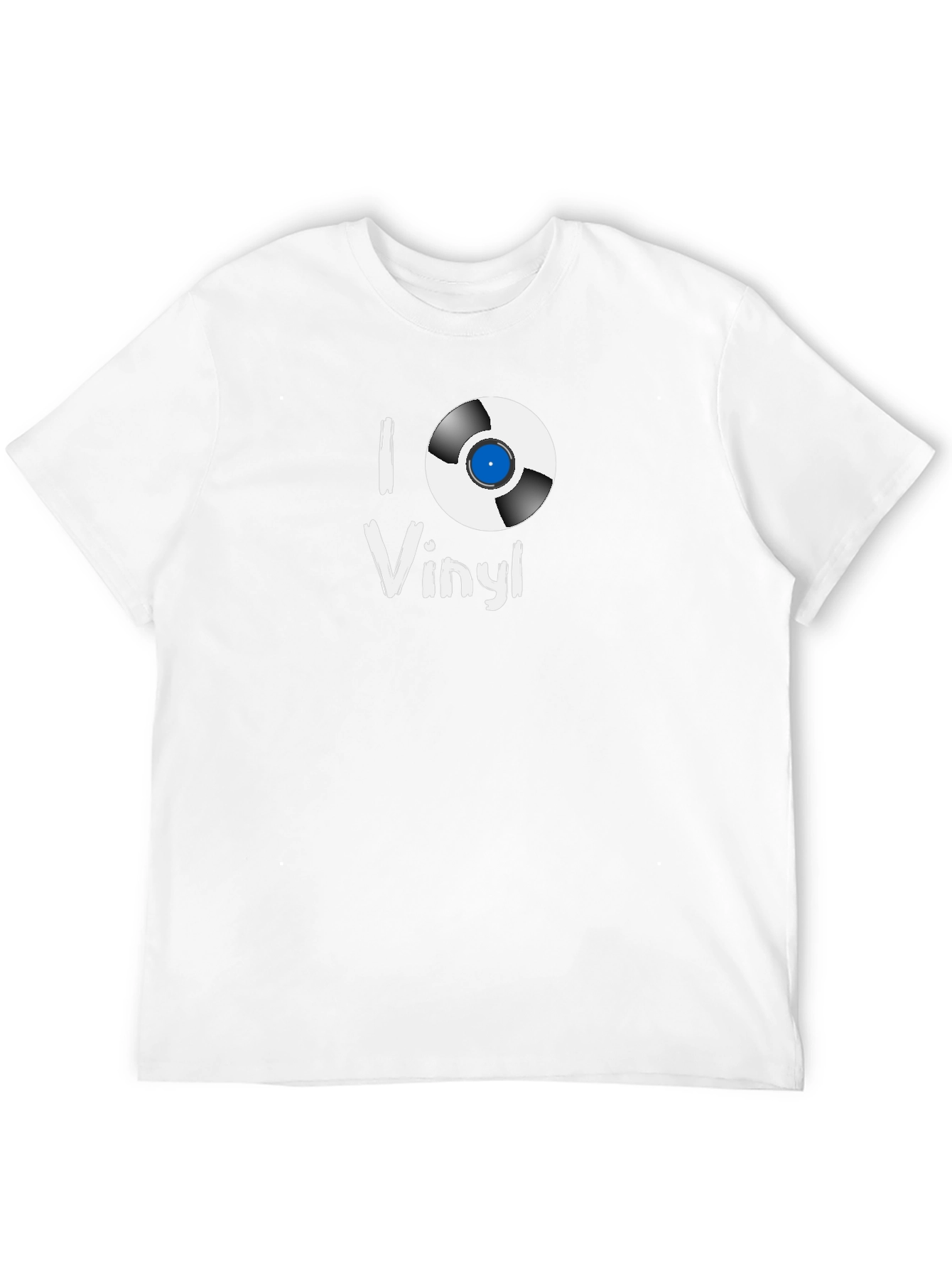 I Love Vinyl Black T-Shirt