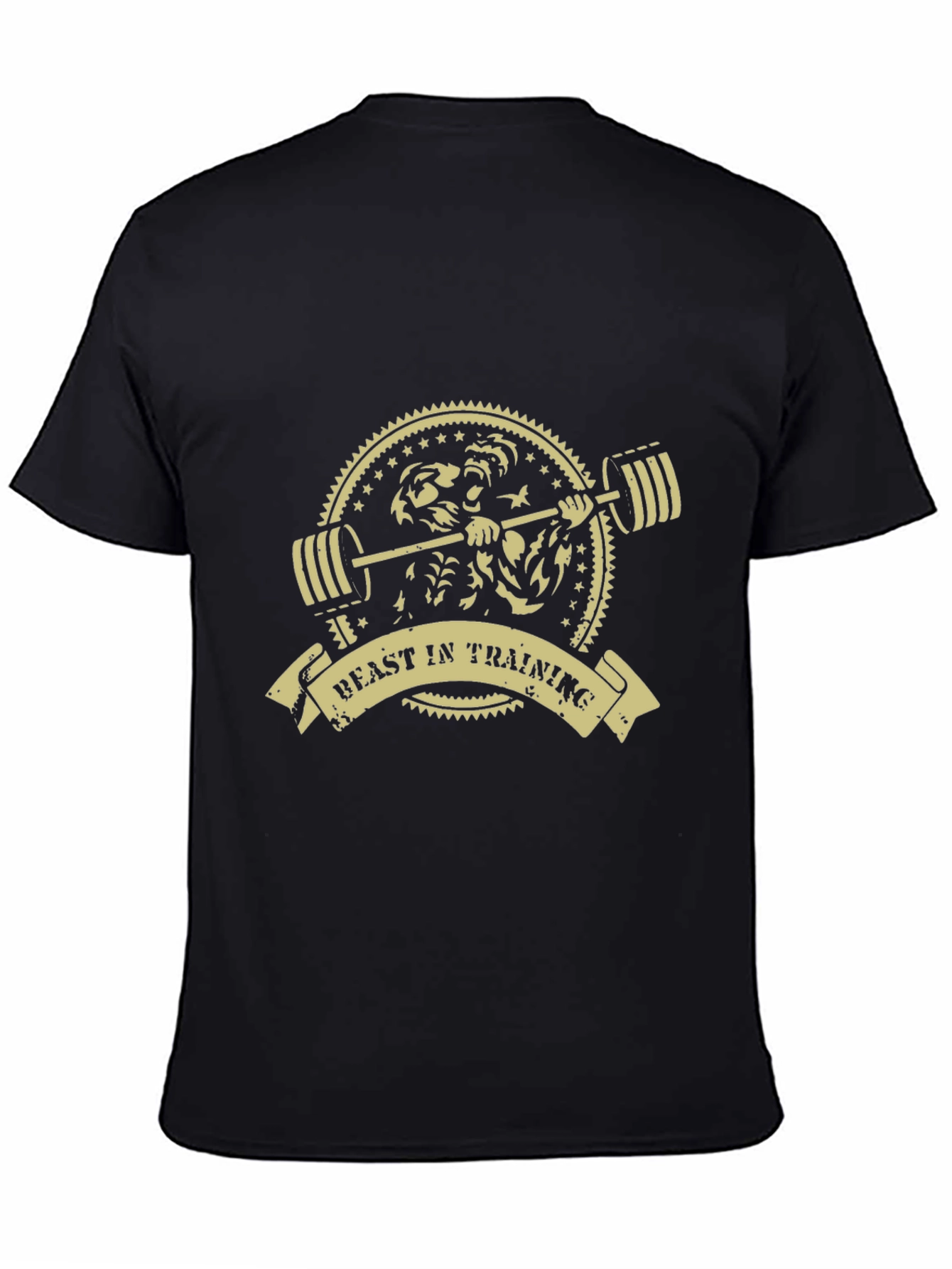 Beast in Training Graphic Tee - Black