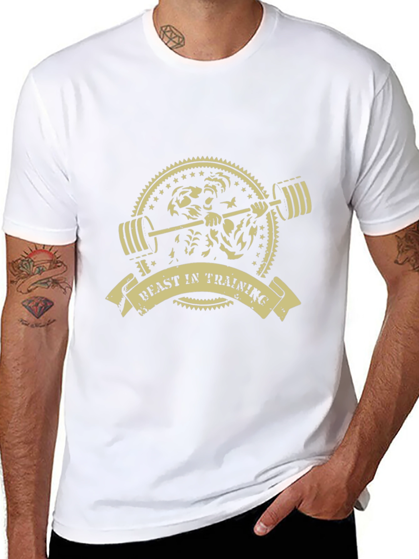 Beast in Training Graphic Tee - Black