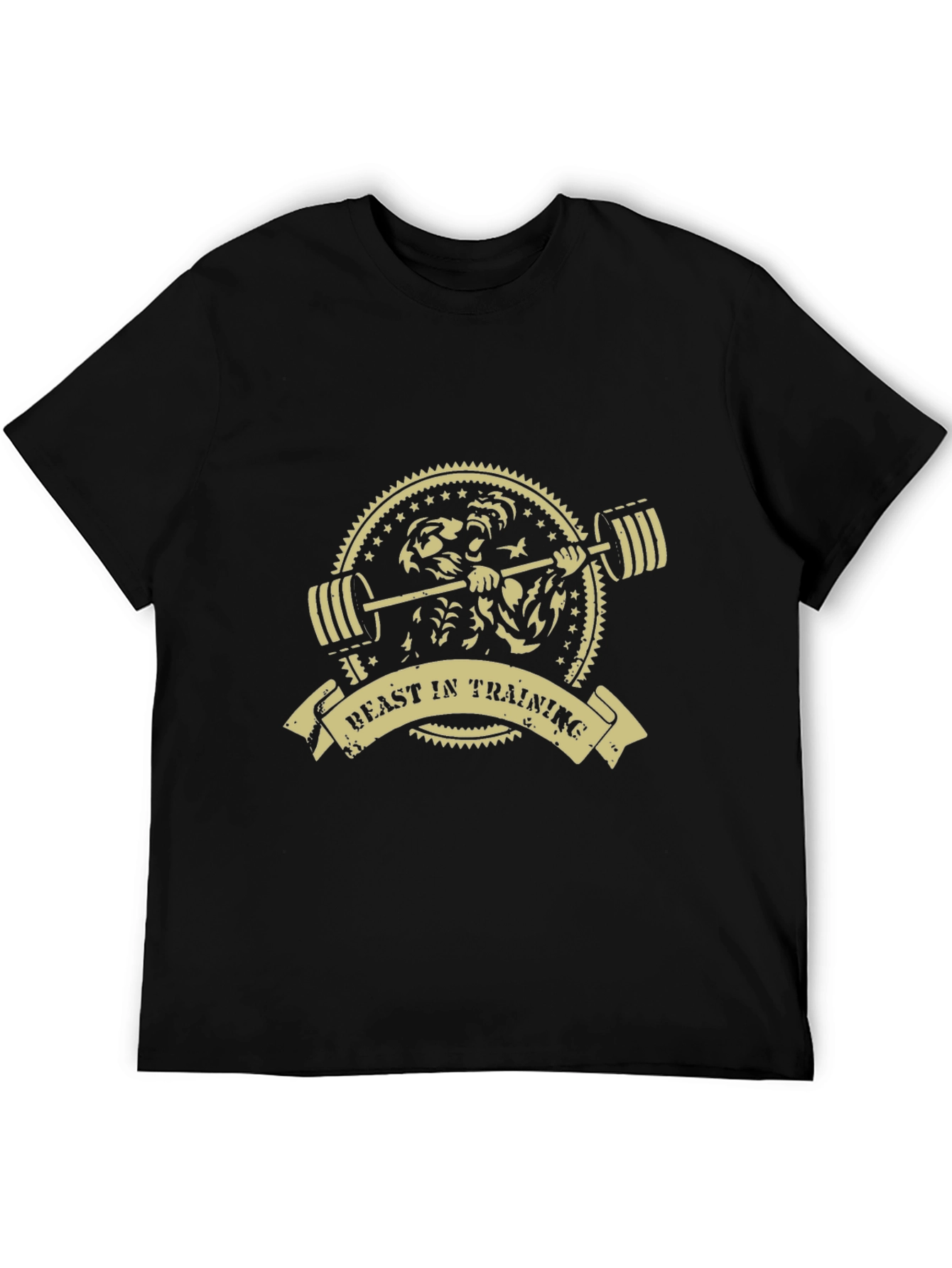 Beast in Training Graphic Tee - Black