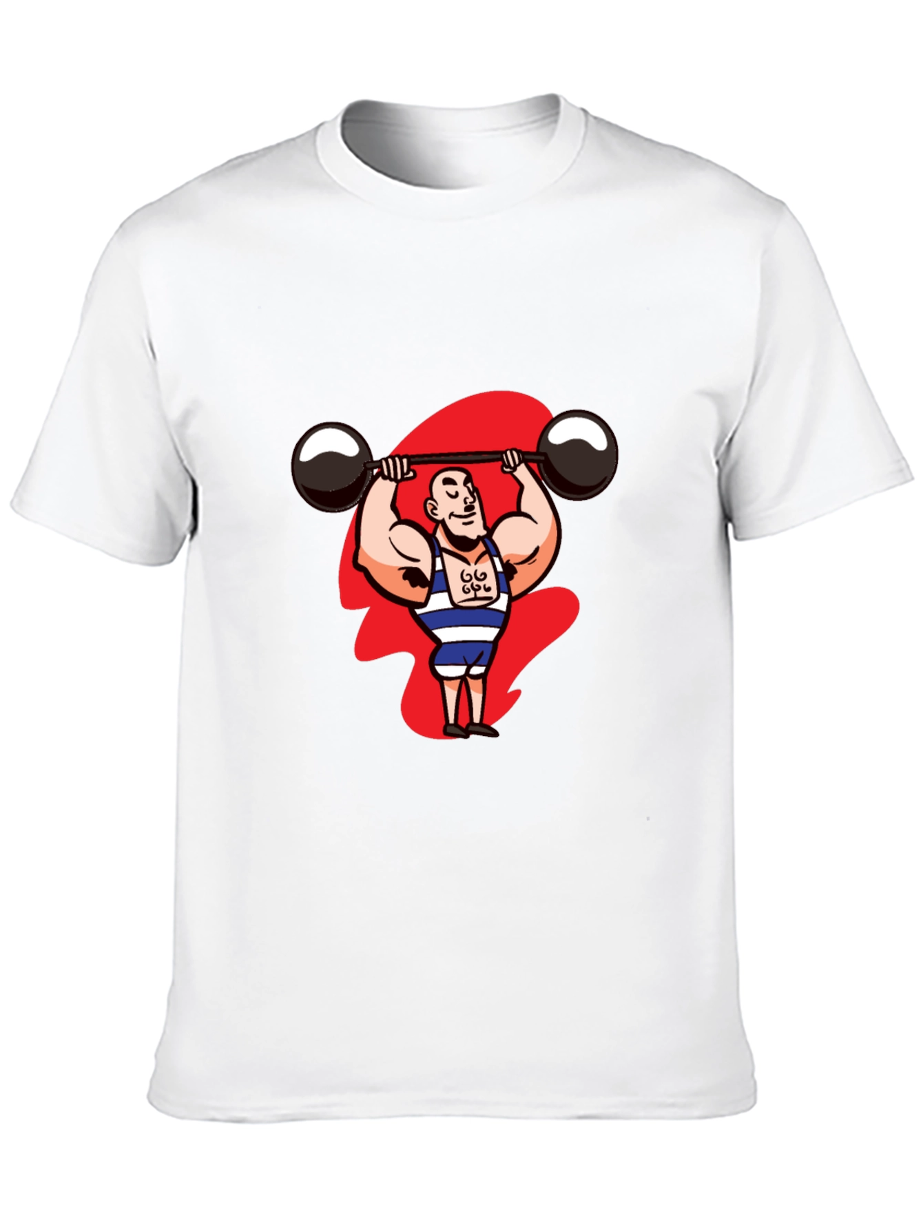 Weightlifter Graphic Tee - Black