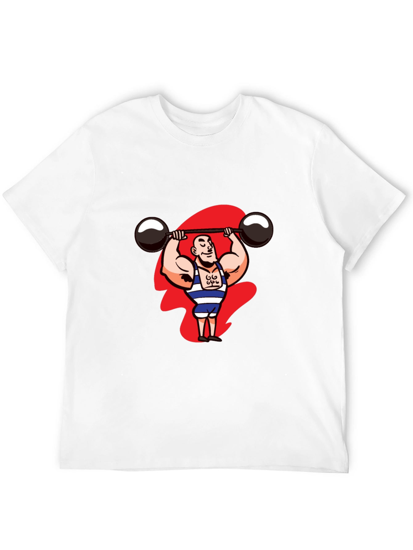 Weightlifter Graphic Tee - Black