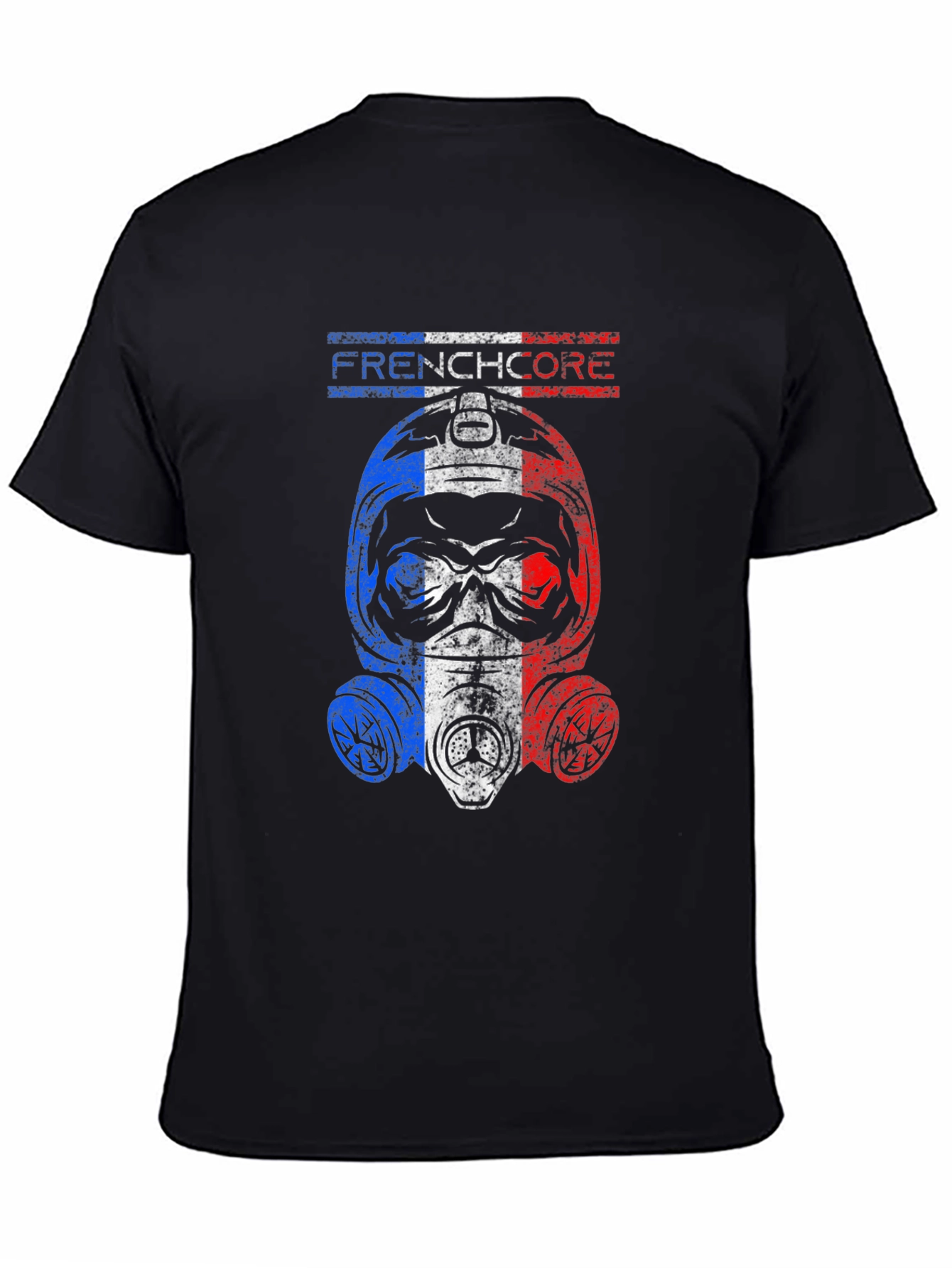 Frenchcore Gas Mask T-Shirt - Black