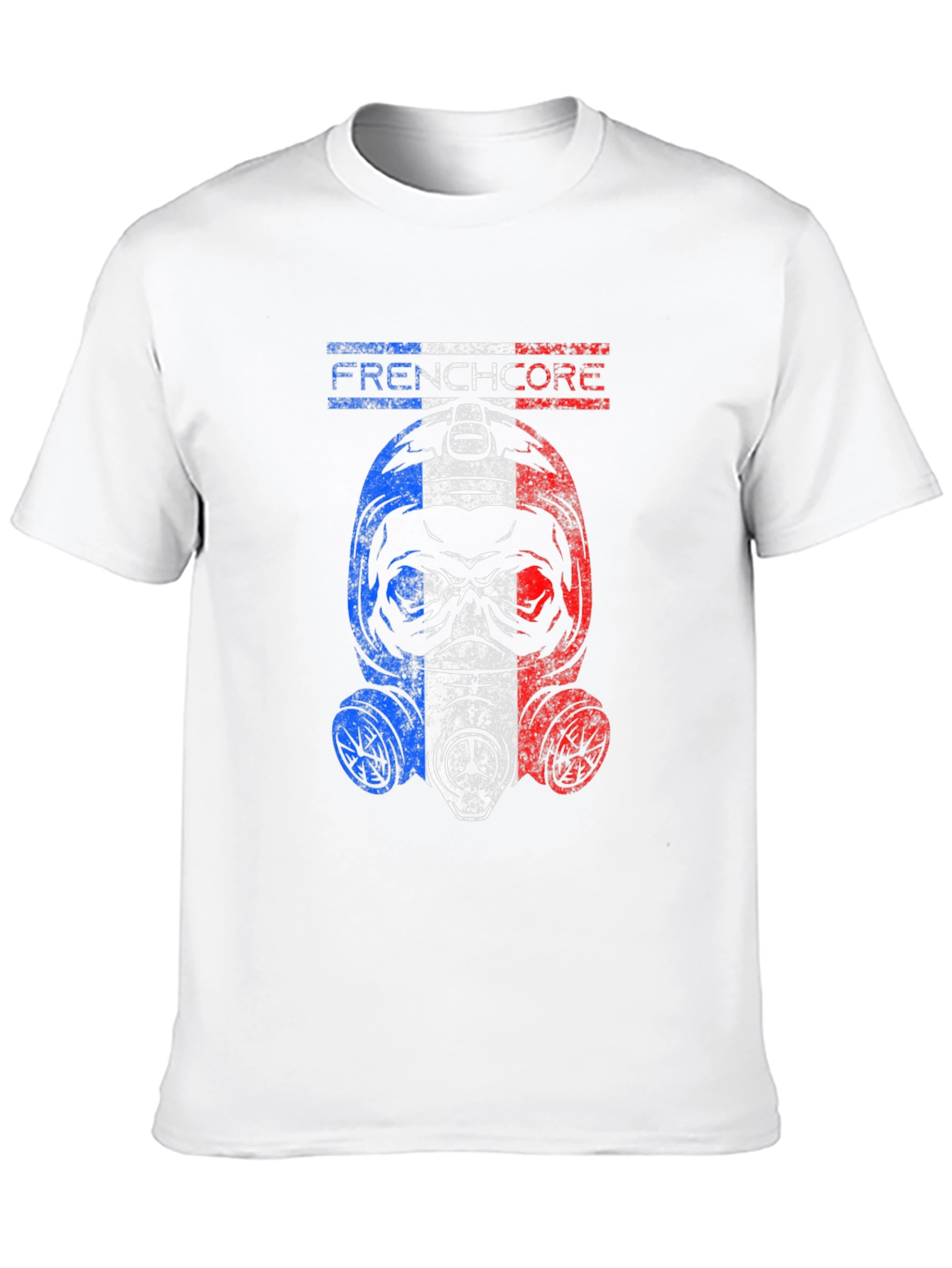 Frenchcore Gas Mask T-Shirt - Black