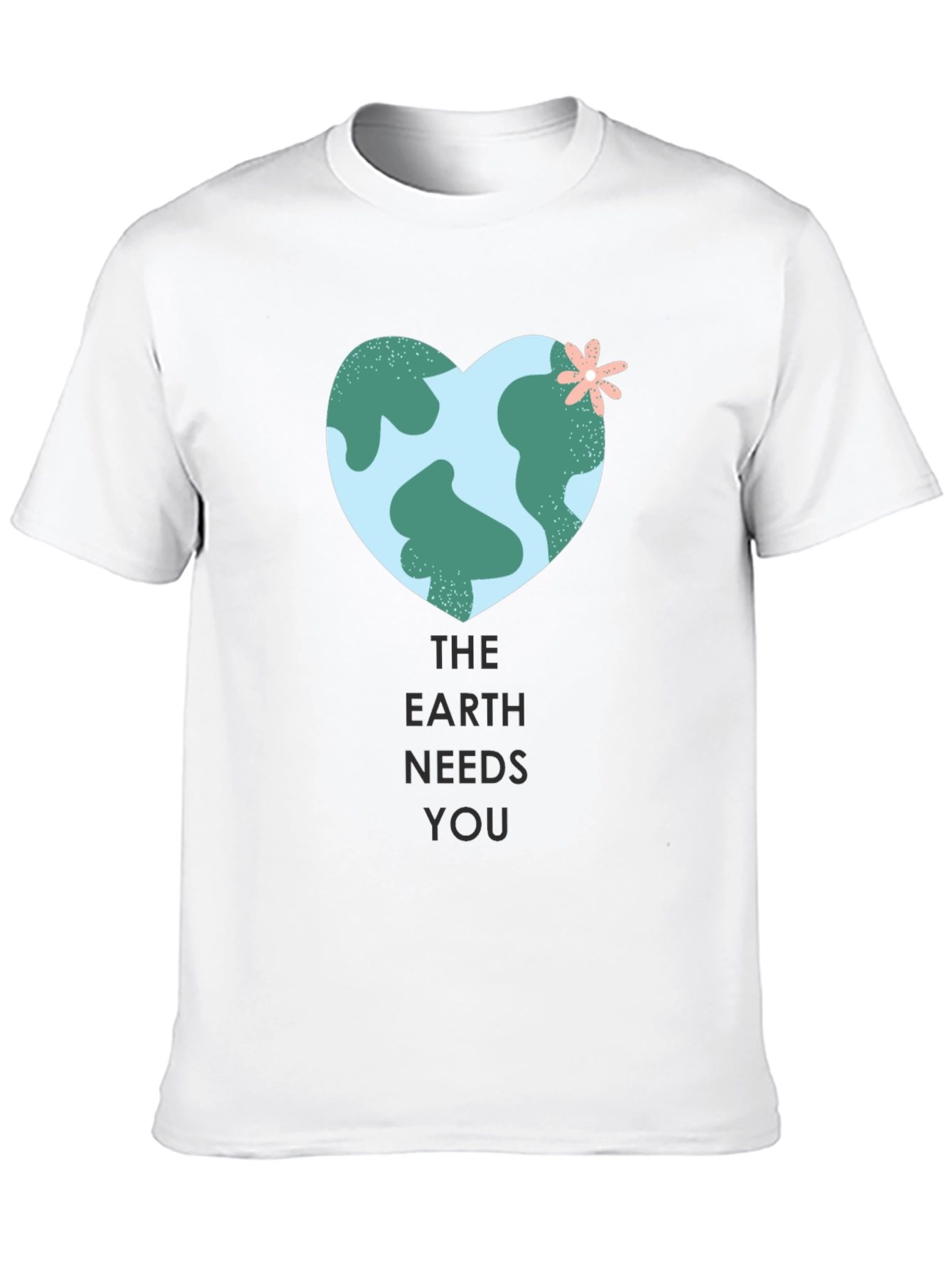 Earth Needs You Graphic Tee - Eco-Friendly Shirt