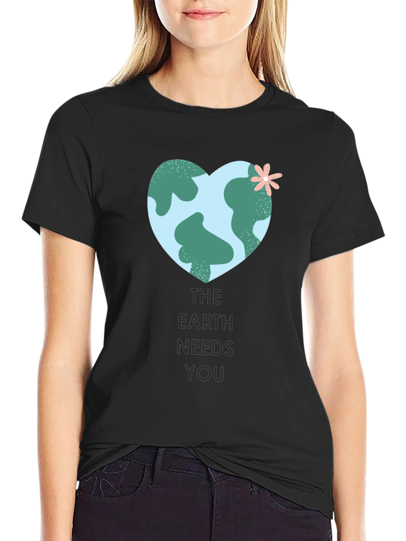 Earth Needs You Graphic Tee - Eco-Friendly Shirt