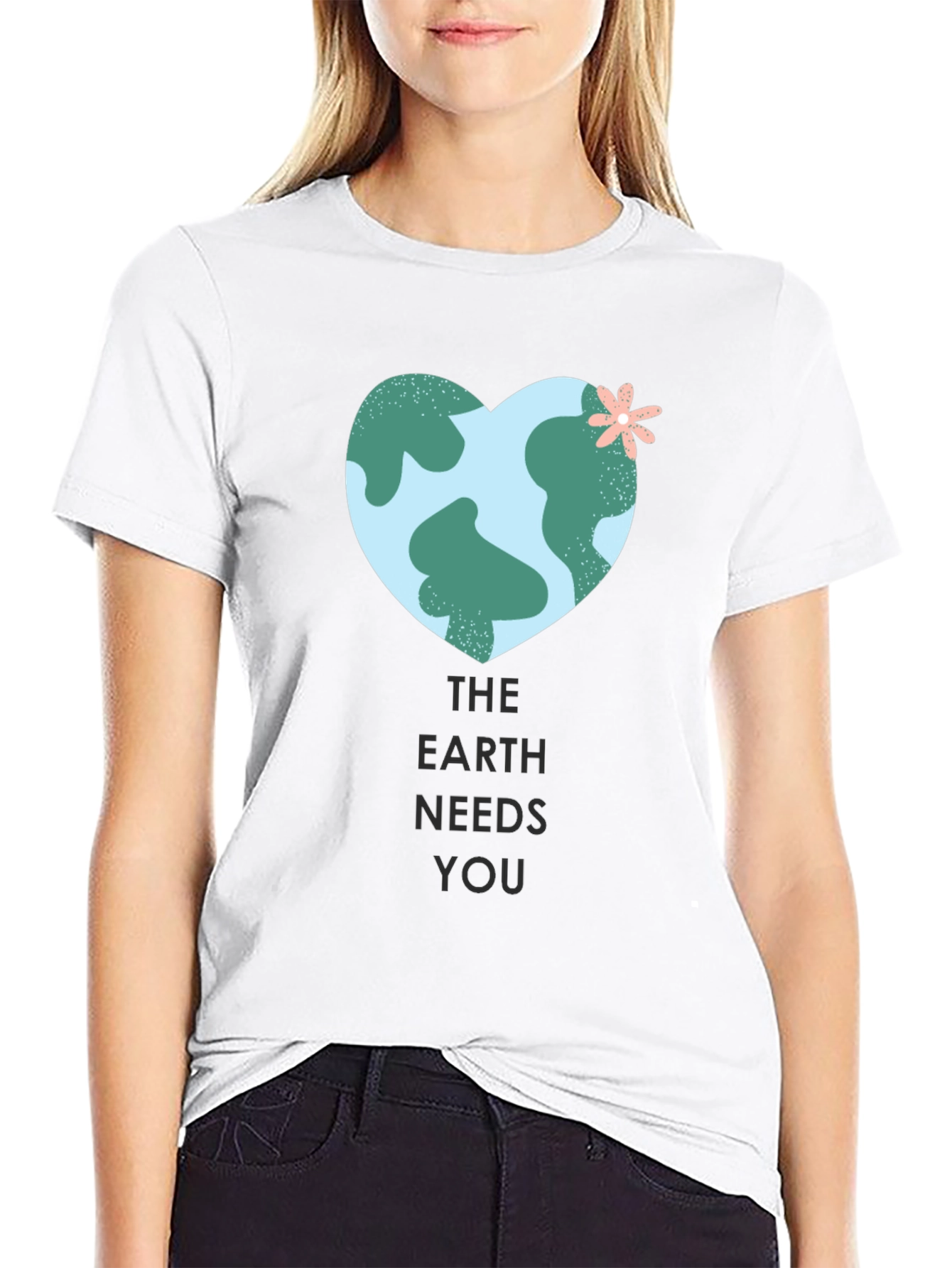 Earth Needs You Graphic Tee - Eco-Friendly Shirt