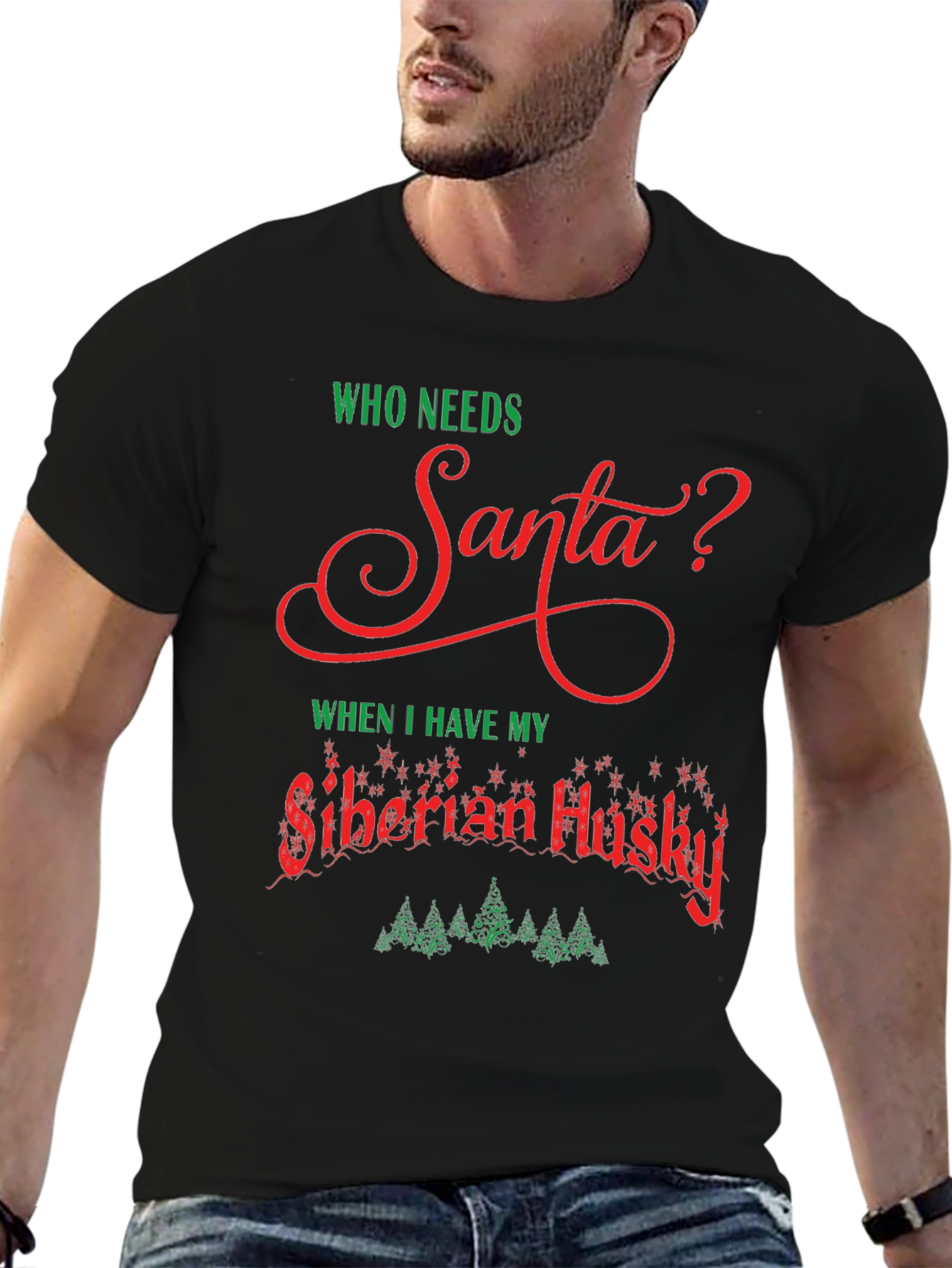 Who Needs Santa? Siberian Husky T-Shirt