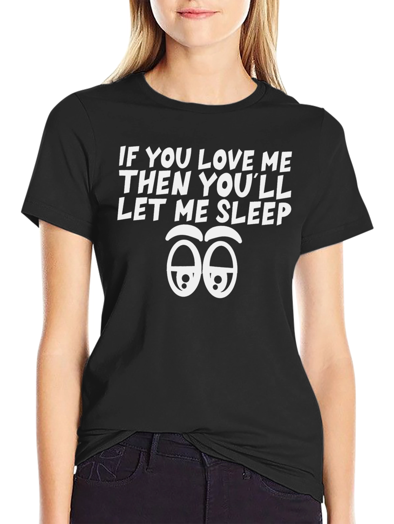 Funny Sleepy Eyes T-Shirt