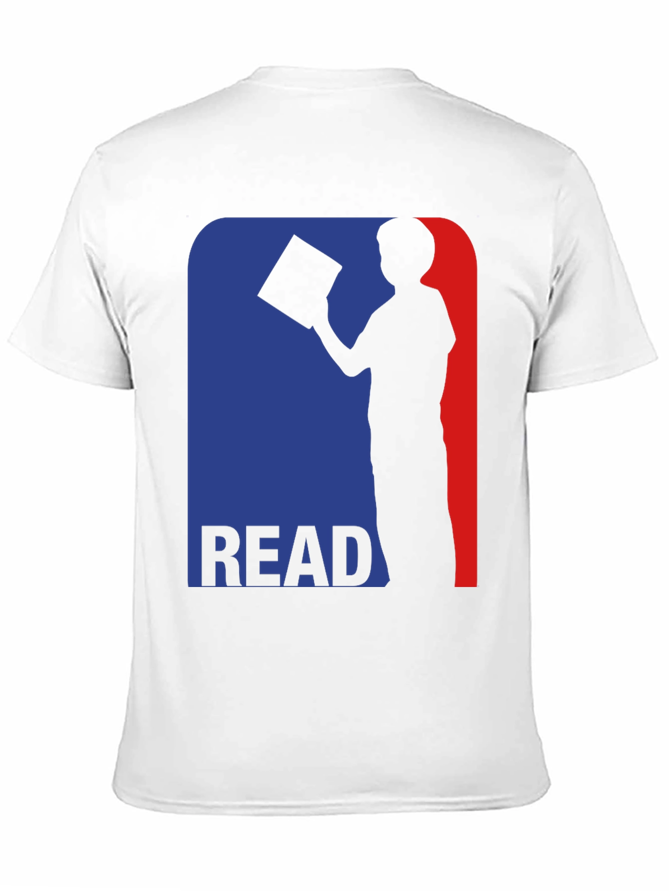 Read Black Graphic Tee Novelty Reading Shirt
