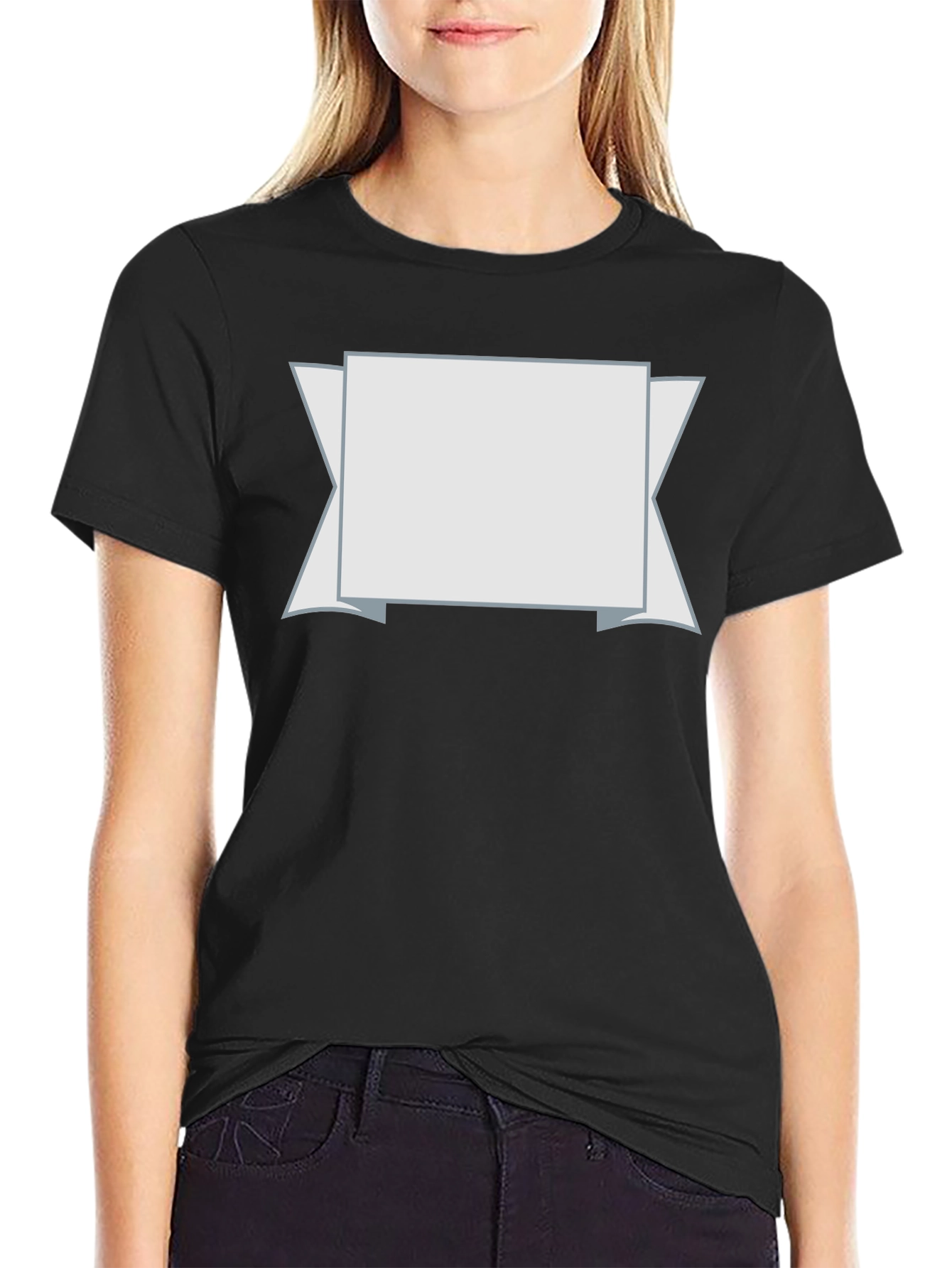 Customizable Banner Graphic T-Shirt