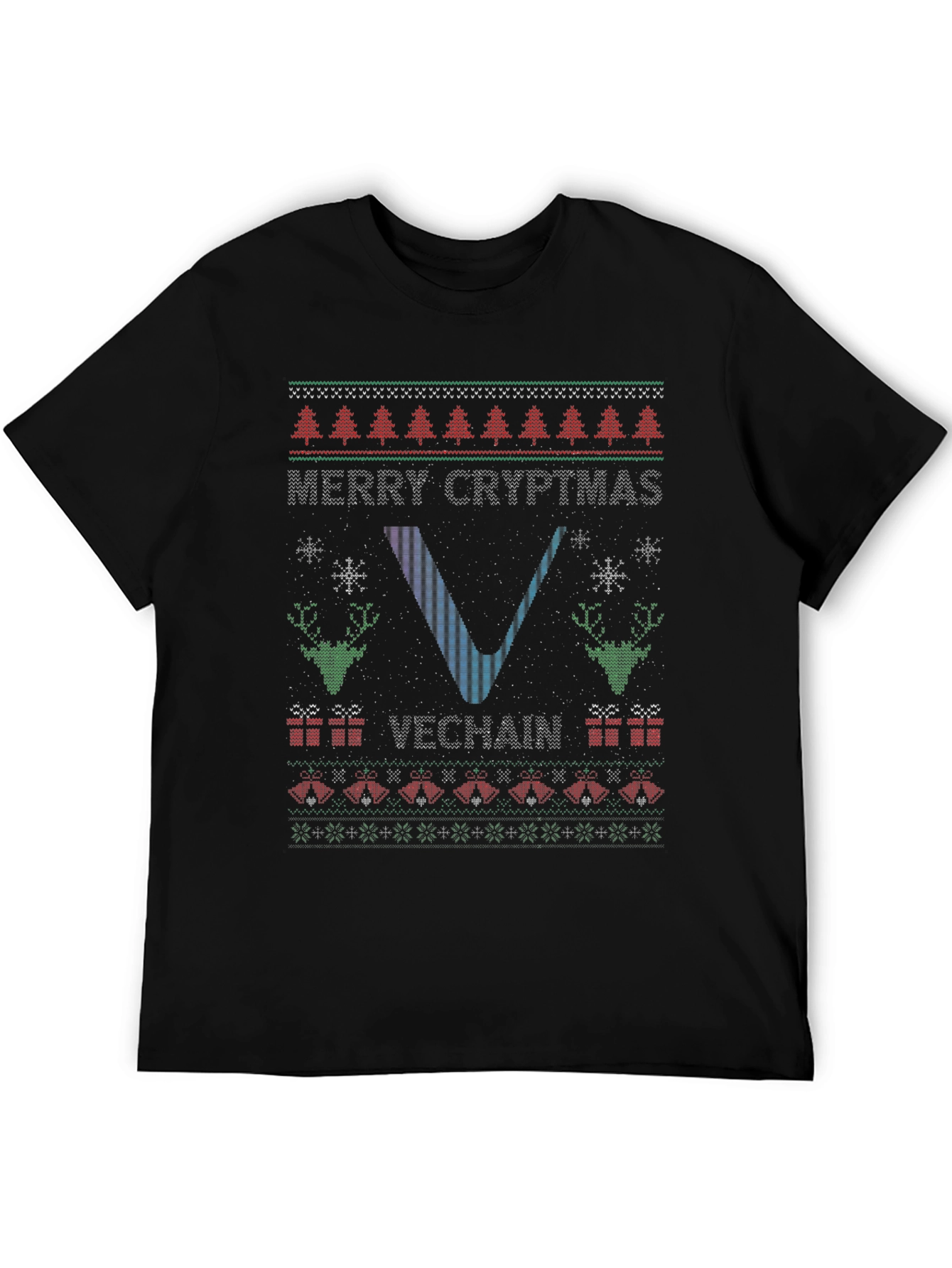 Merry Cryptmas VeChain Holiday Sweater T-Shirt