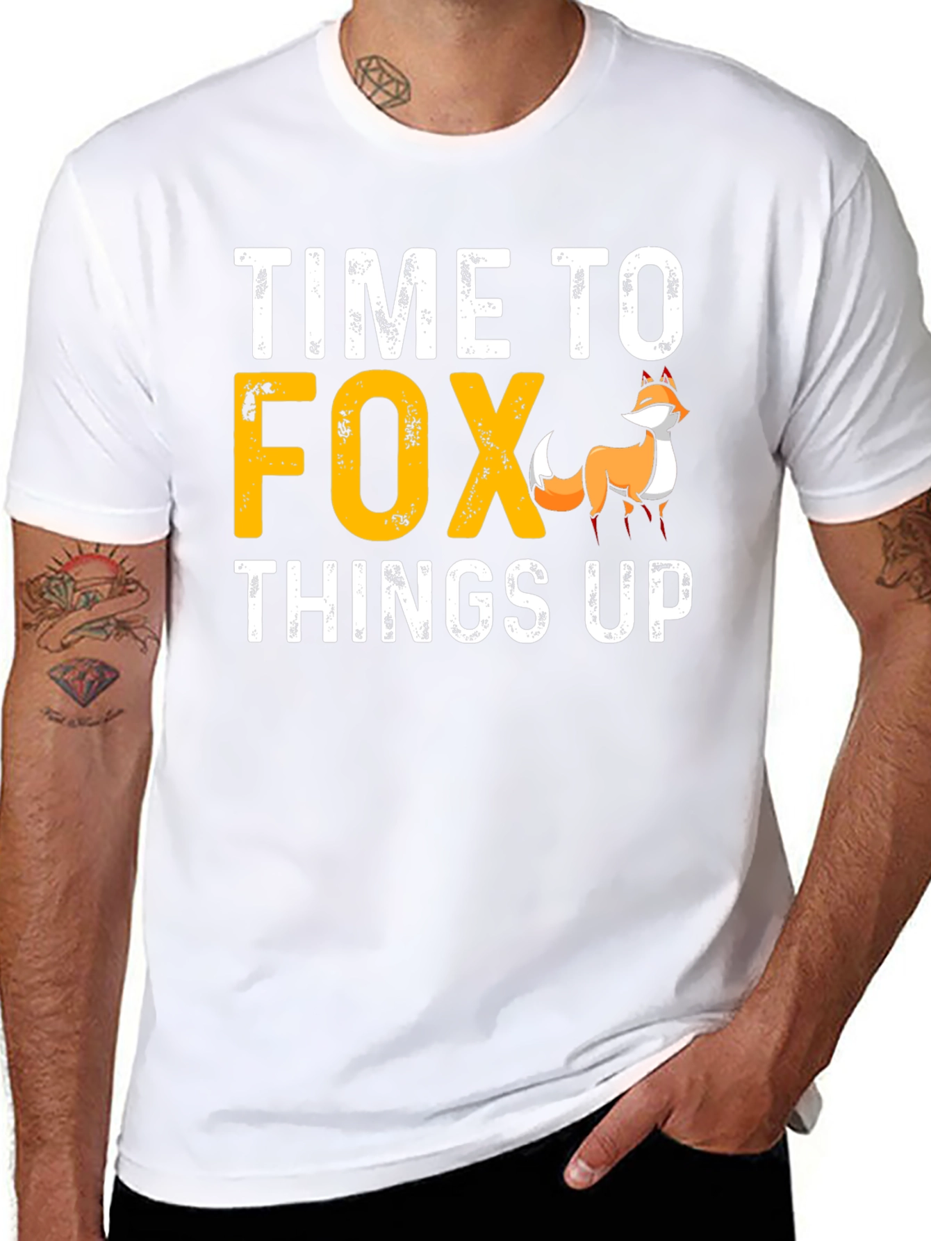 Time to Fox Things Up Graphic Tee