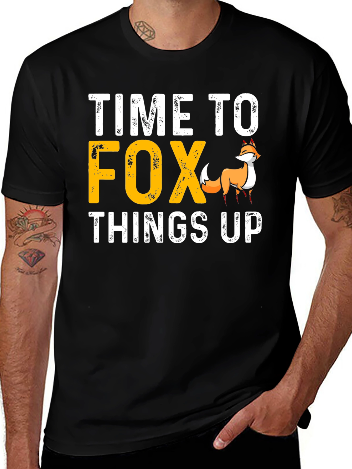 Time to Fox Things Up Graphic Tee