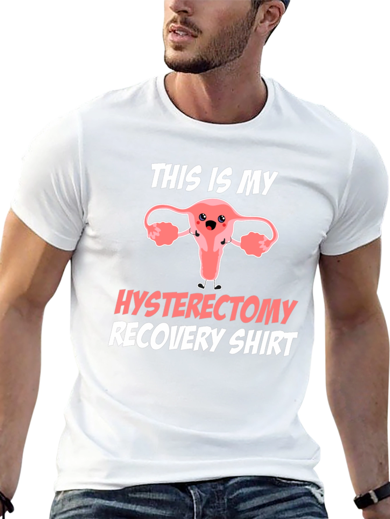 Hysterectomy Recovery T-Shirt Funny Uterus Tee