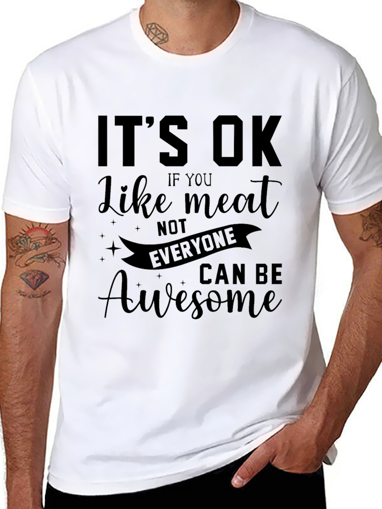 Its OK If You Like Meat Funny Graphic Tee