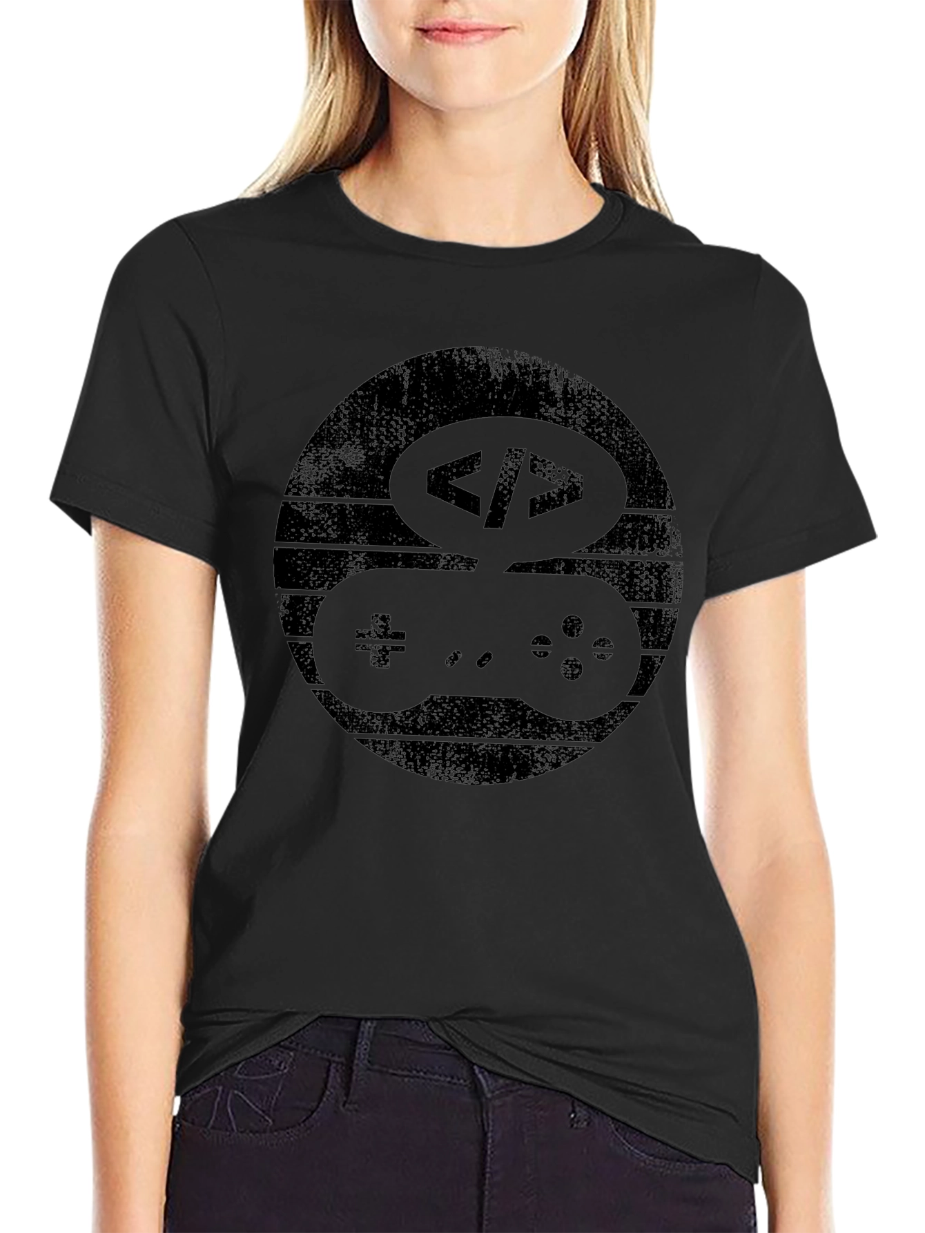 Gamer Coder T-Shirt - Black Graphic Tee