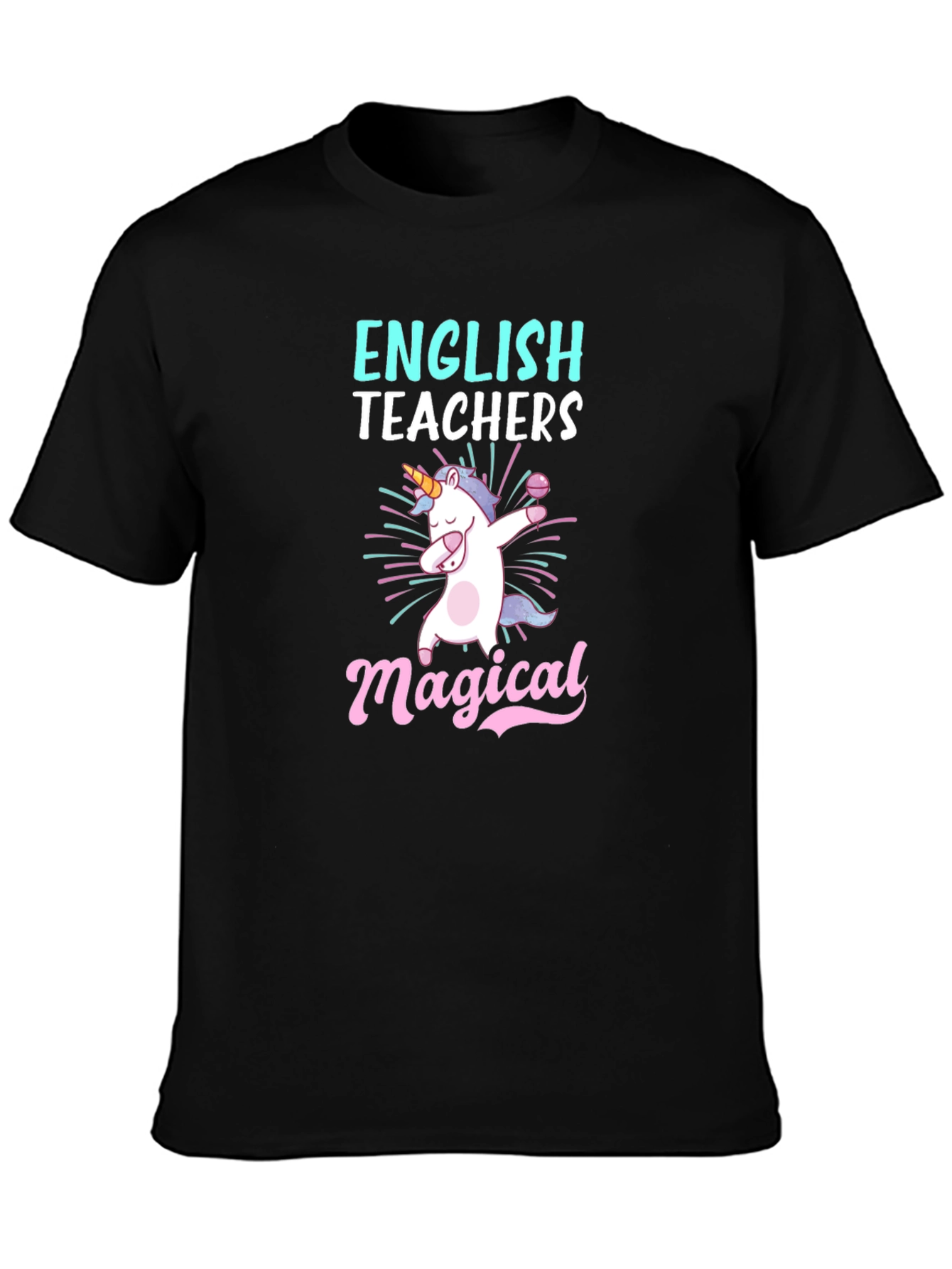 English Teachers Magical Unicorn T-Shirt