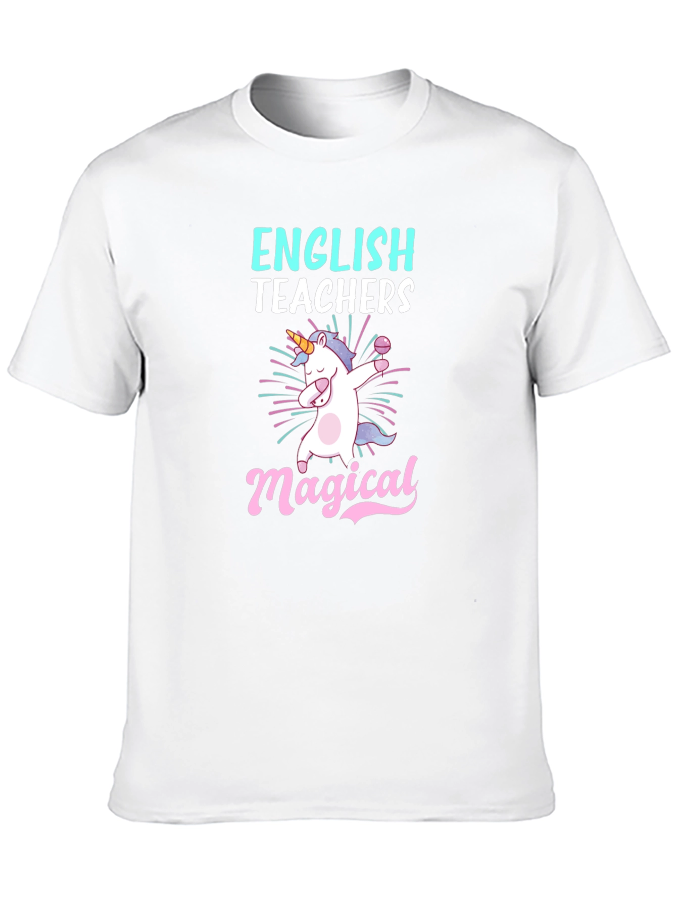 English Teachers Magical Unicorn T-Shirt