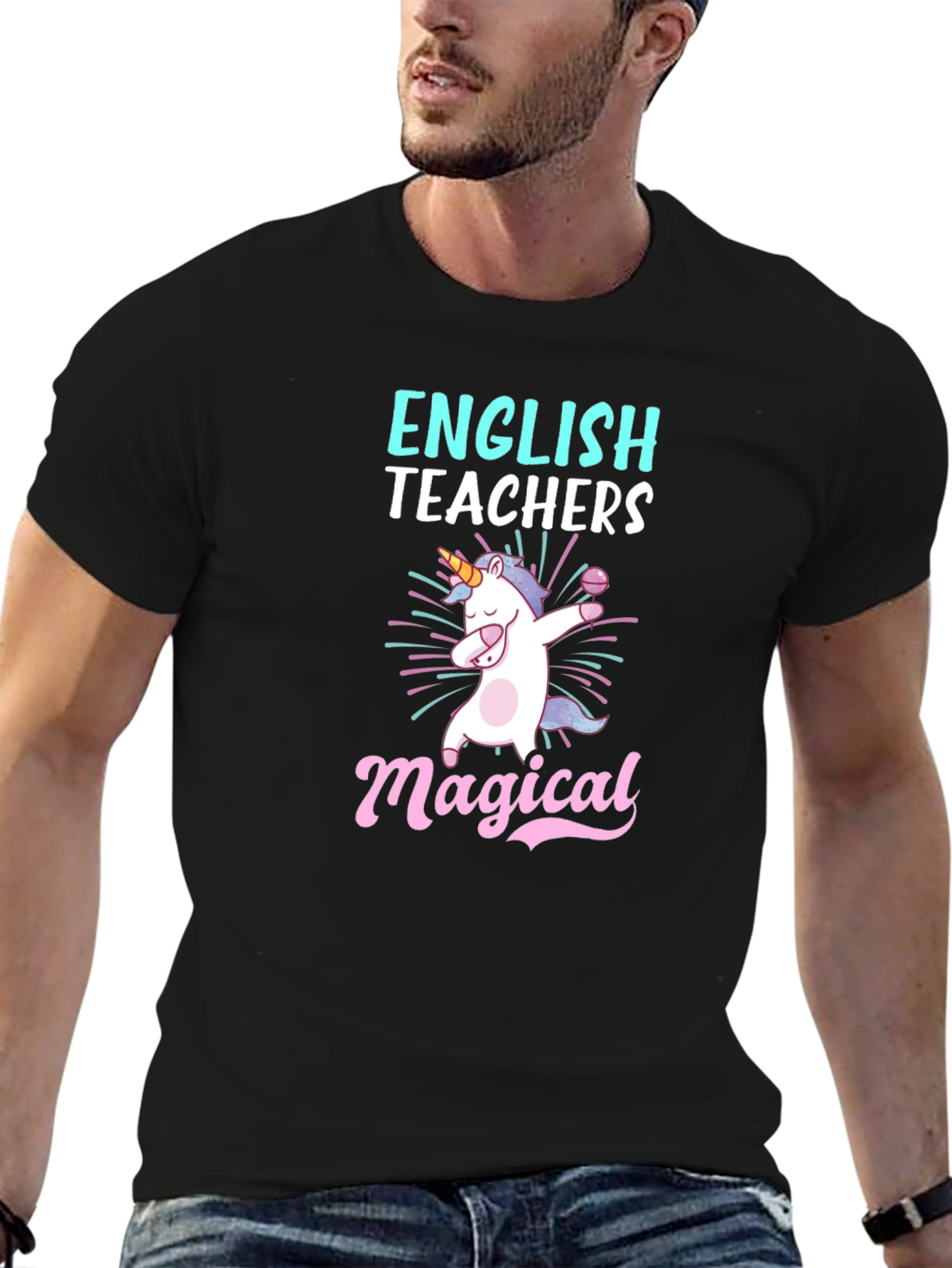 English Teachers Magical Unicorn T-Shirt
