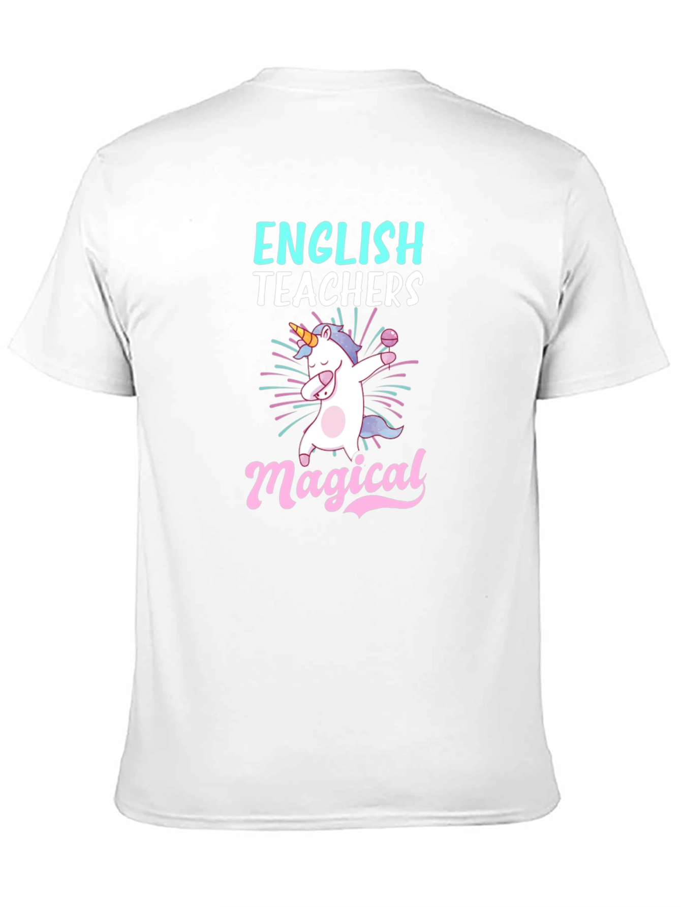 English Teachers Magical Unicorn T-Shirt