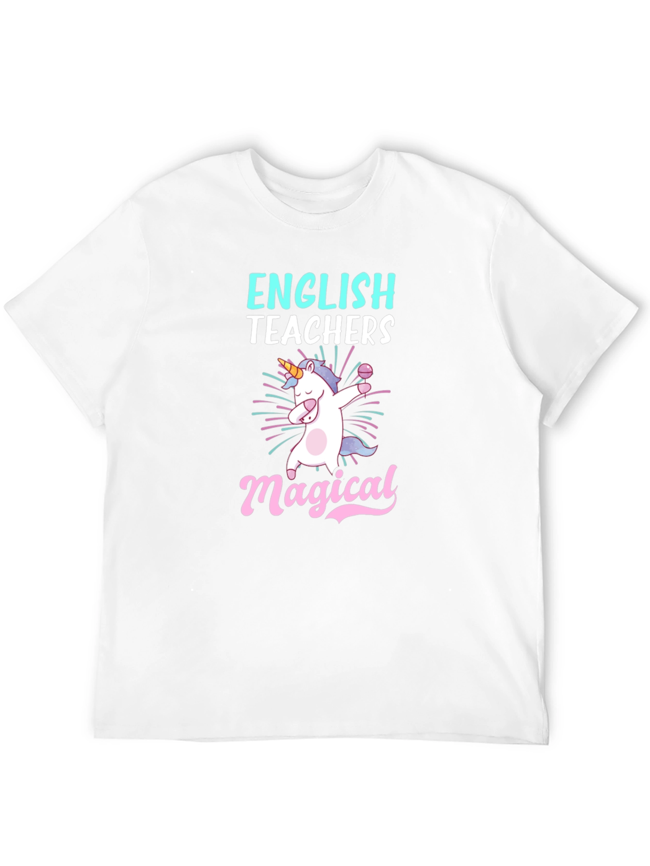 English Teachers Magical Unicorn T-Shirt