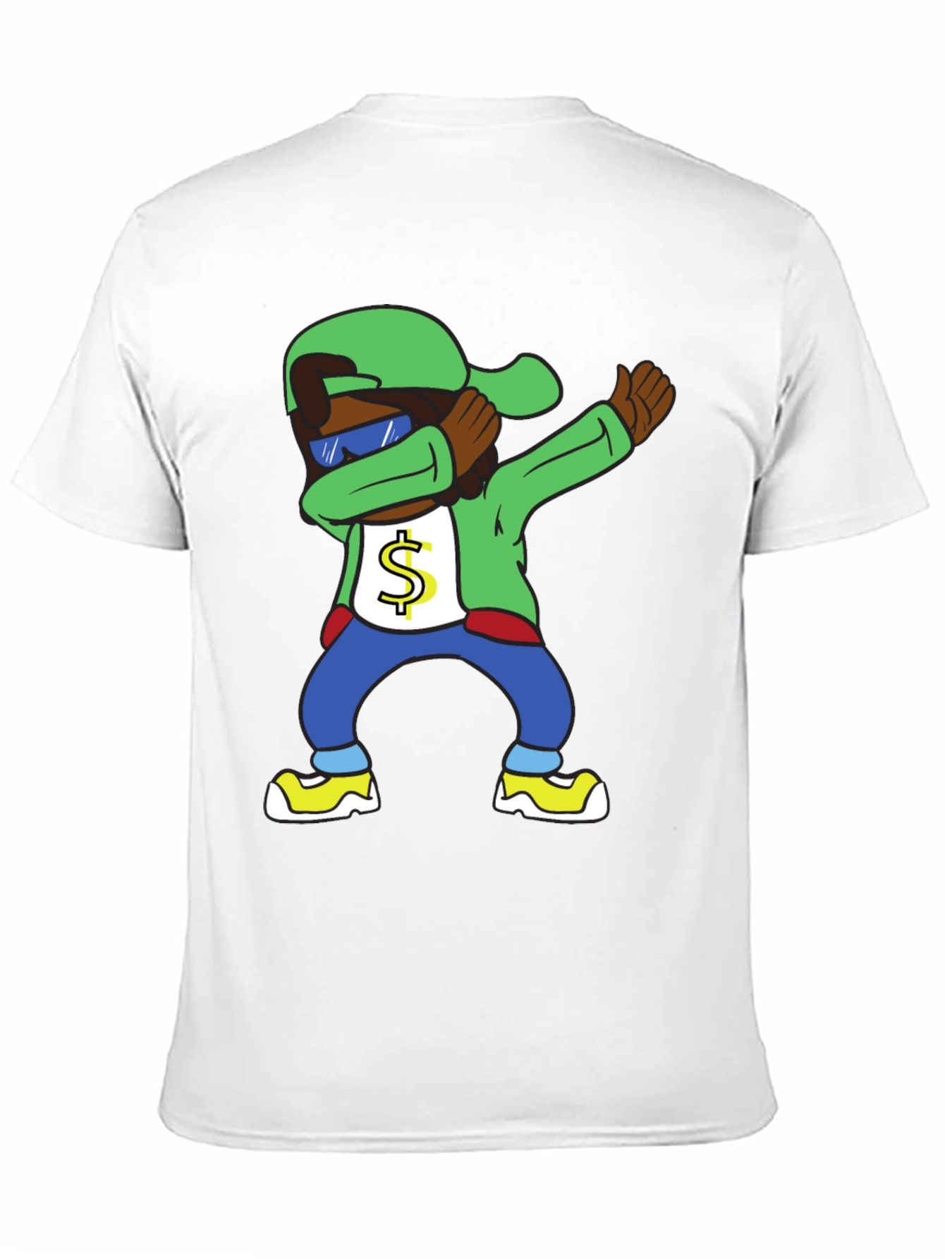 Dabbing Cartoon Character T-Shirt