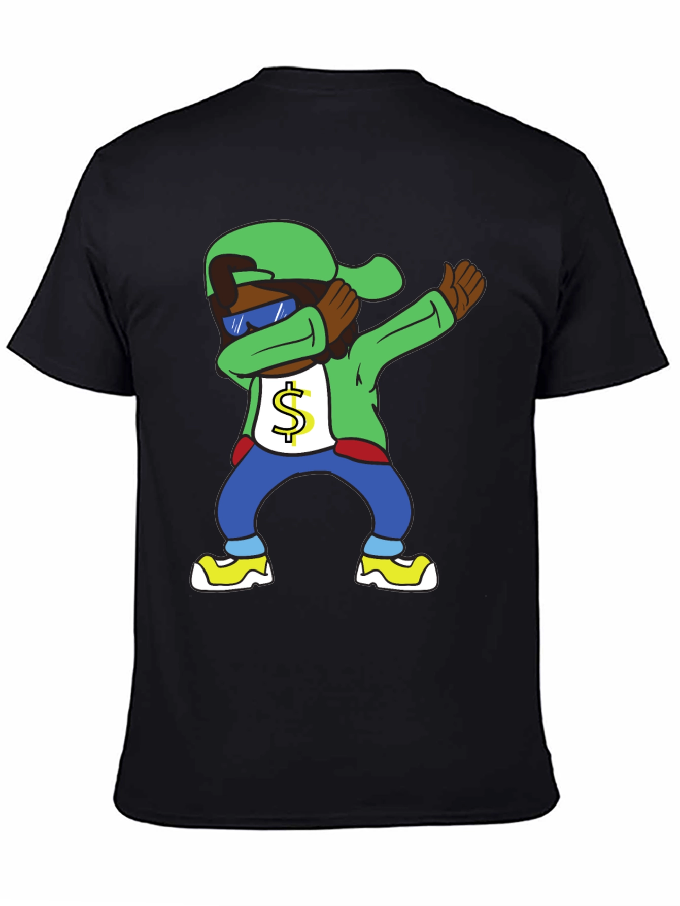 Dabbing Cartoon Character T-Shirt