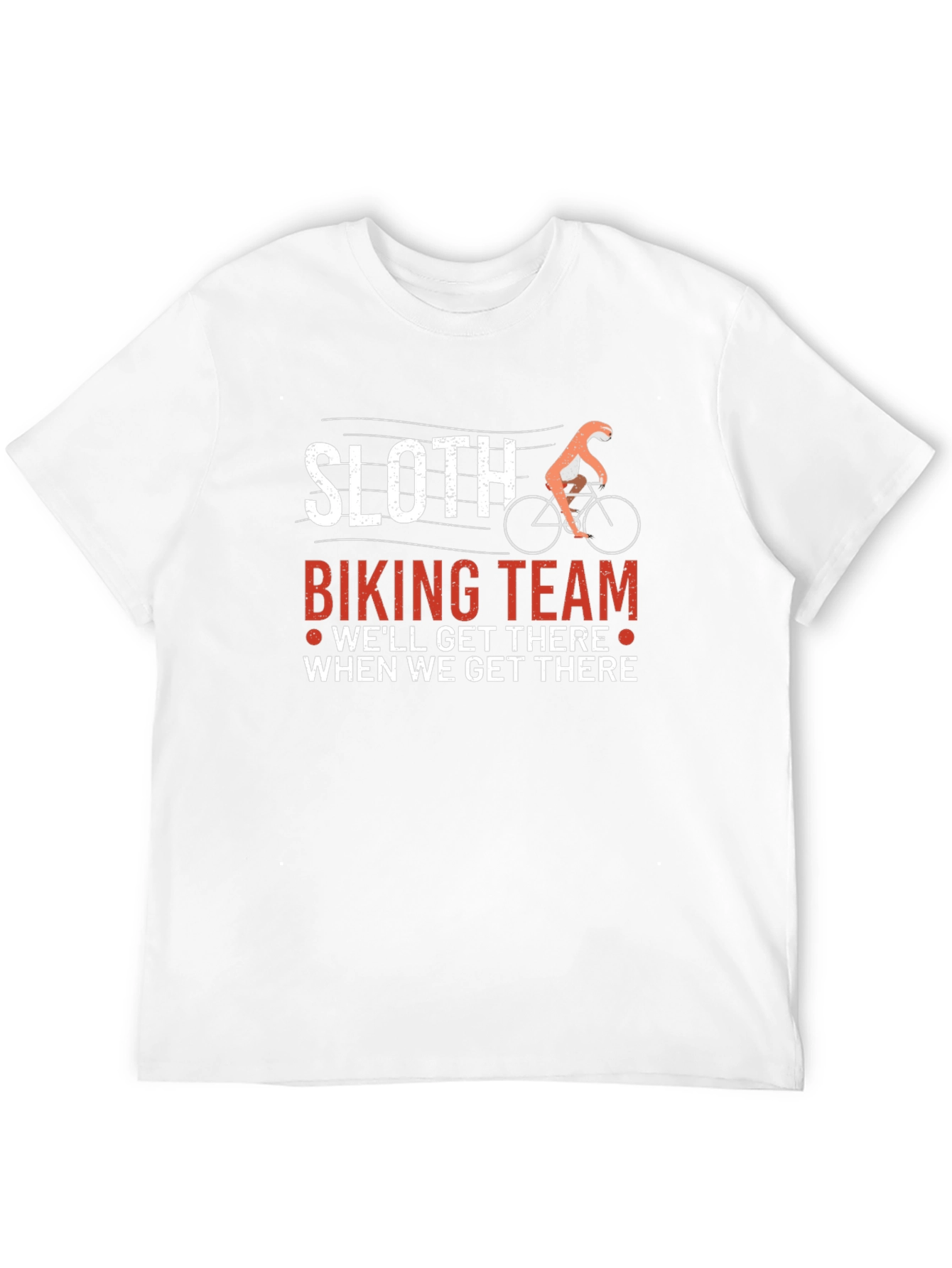 Sloth Biking Team Novelty T-Shirt