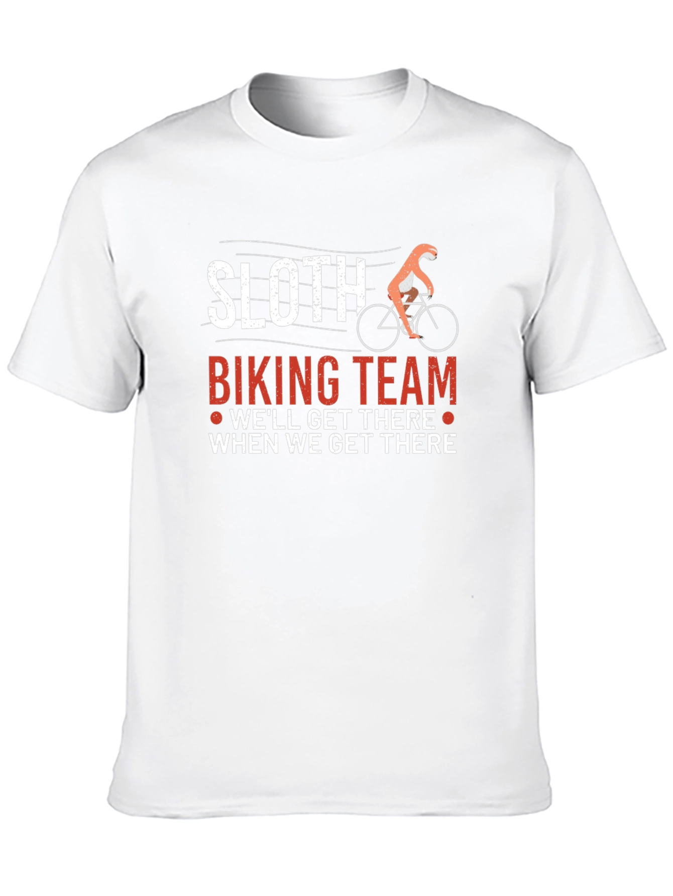 Sloth Biking Team Novelty T-Shirt