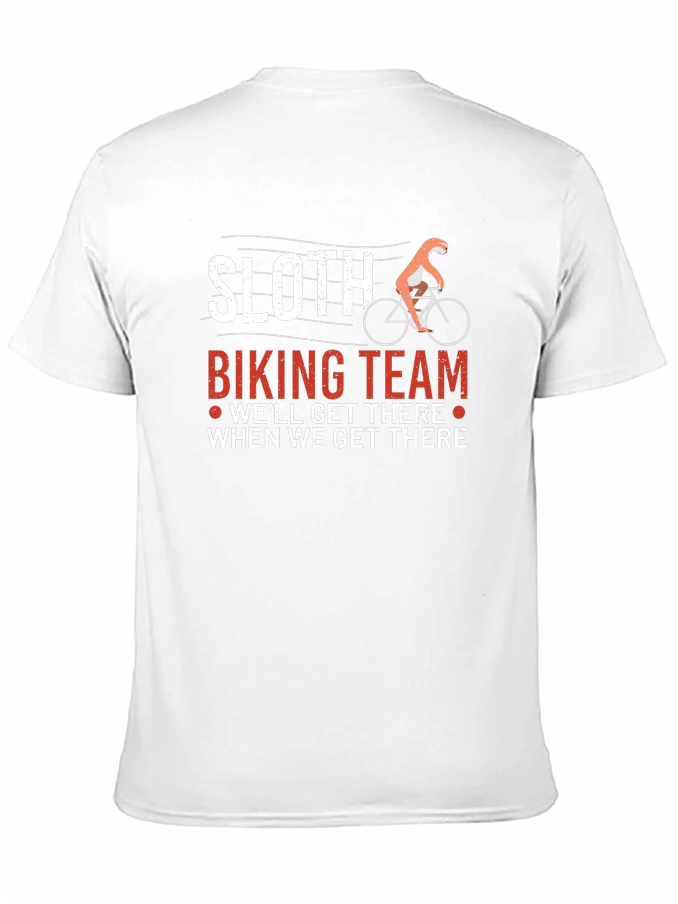 Sloth Biking Team Novelty T-Shirt