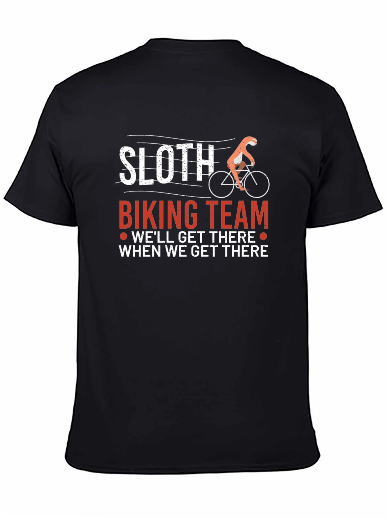 Sloth Biking Team Novelty T-Shirt