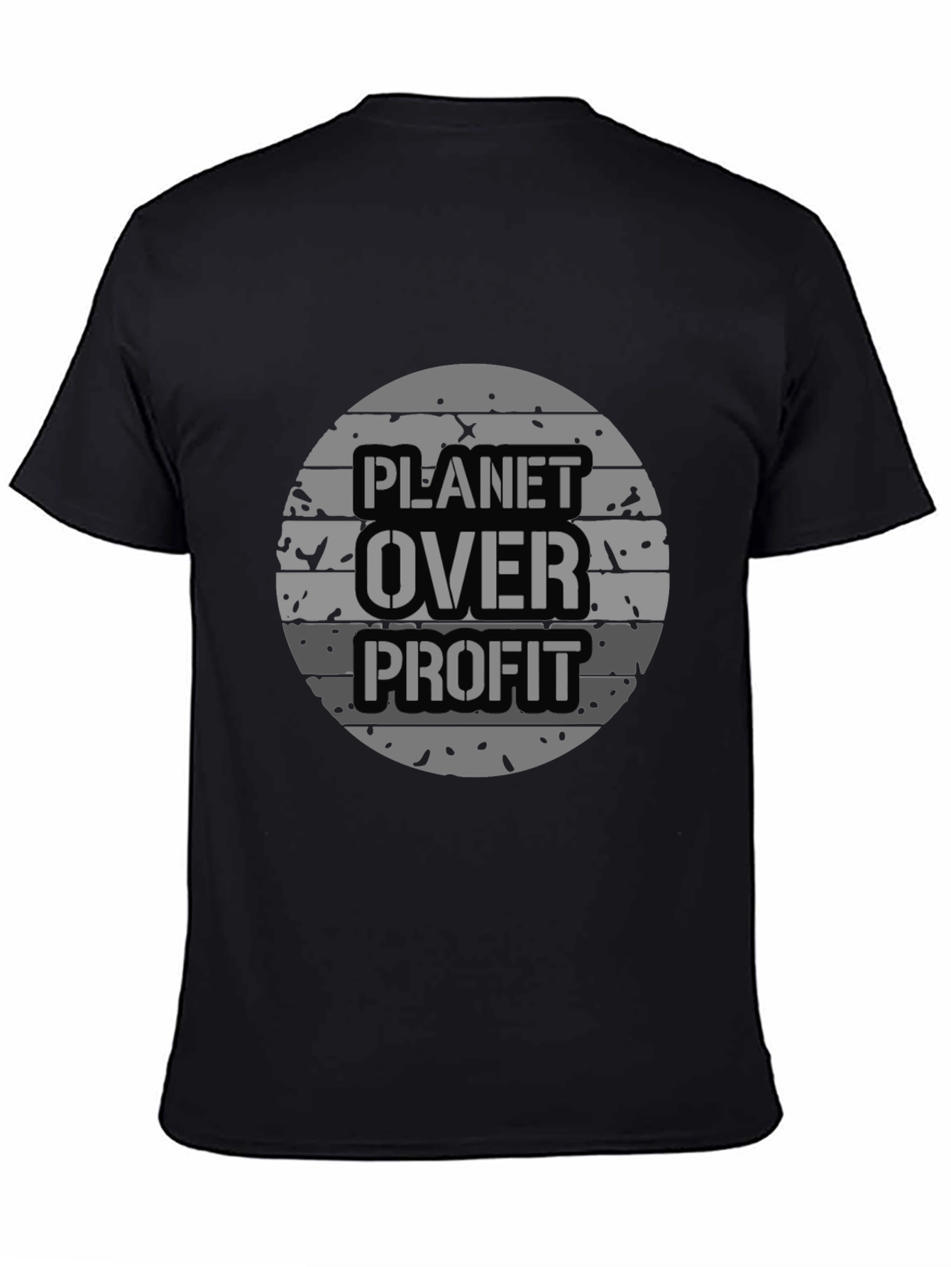 Planet Over Profit Graphic Tee - Eco-Conscious Apparel