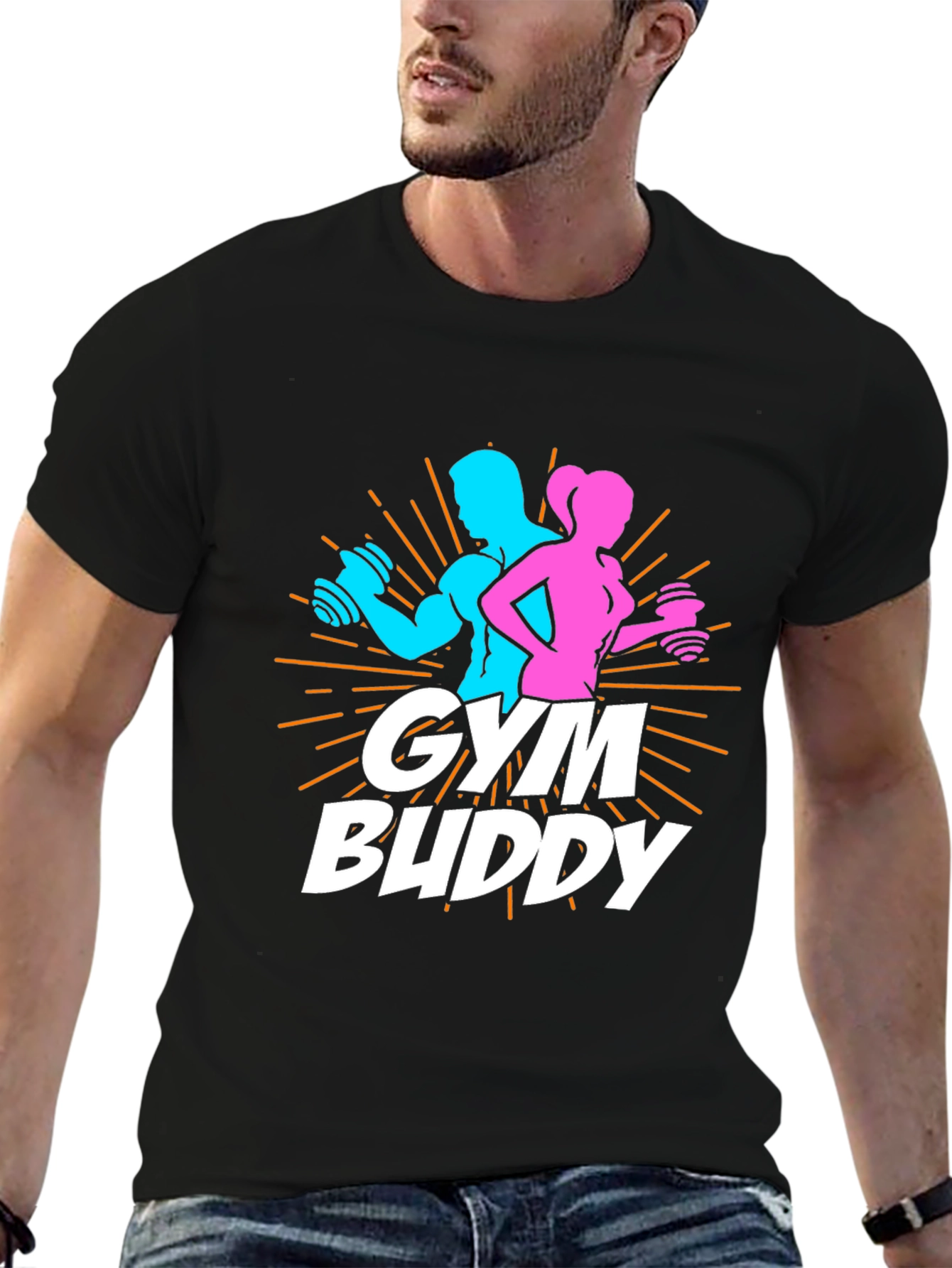 Gym Buddy T-Shirt - Workout Partner Tee