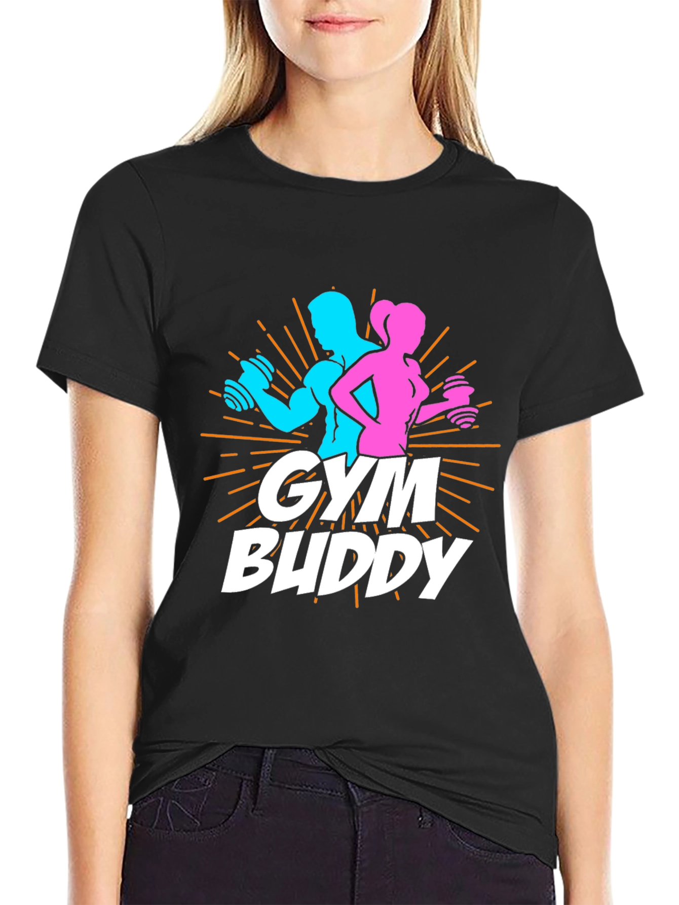 Gym Buddy T-Shirt - Workout Partner Tee