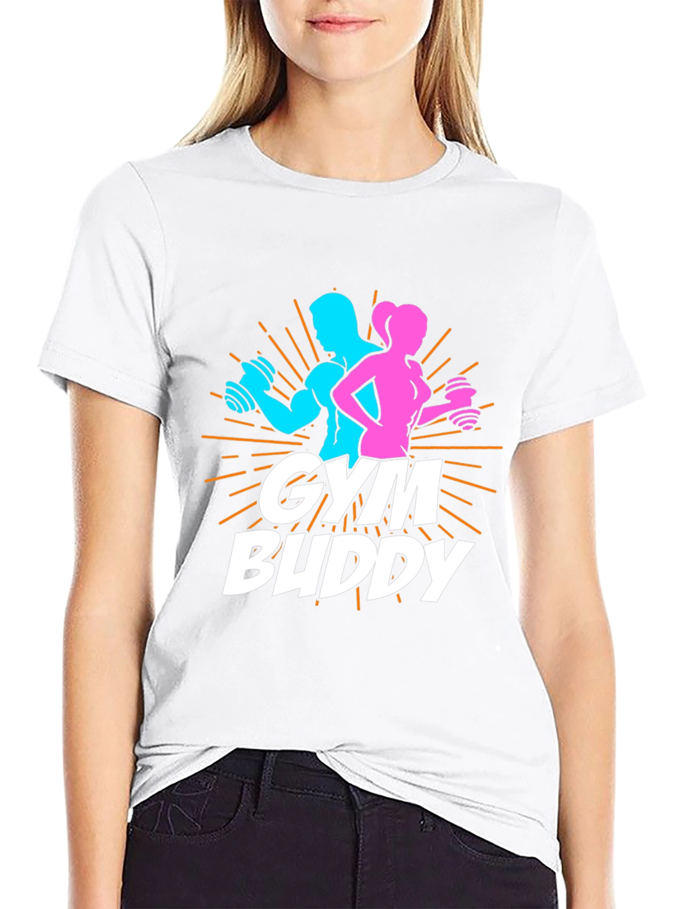 Gym Buddy T-Shirt - Workout Partner Tee
