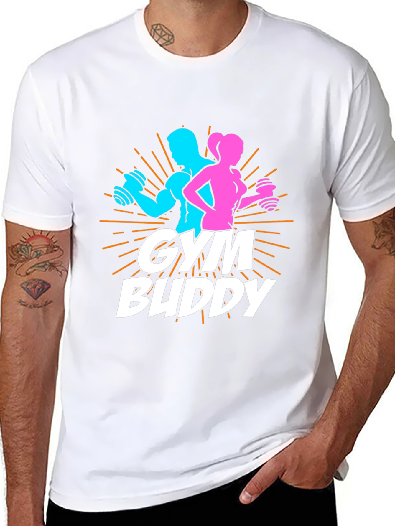 Gym Buddy T-Shirt - Workout Partner Tee