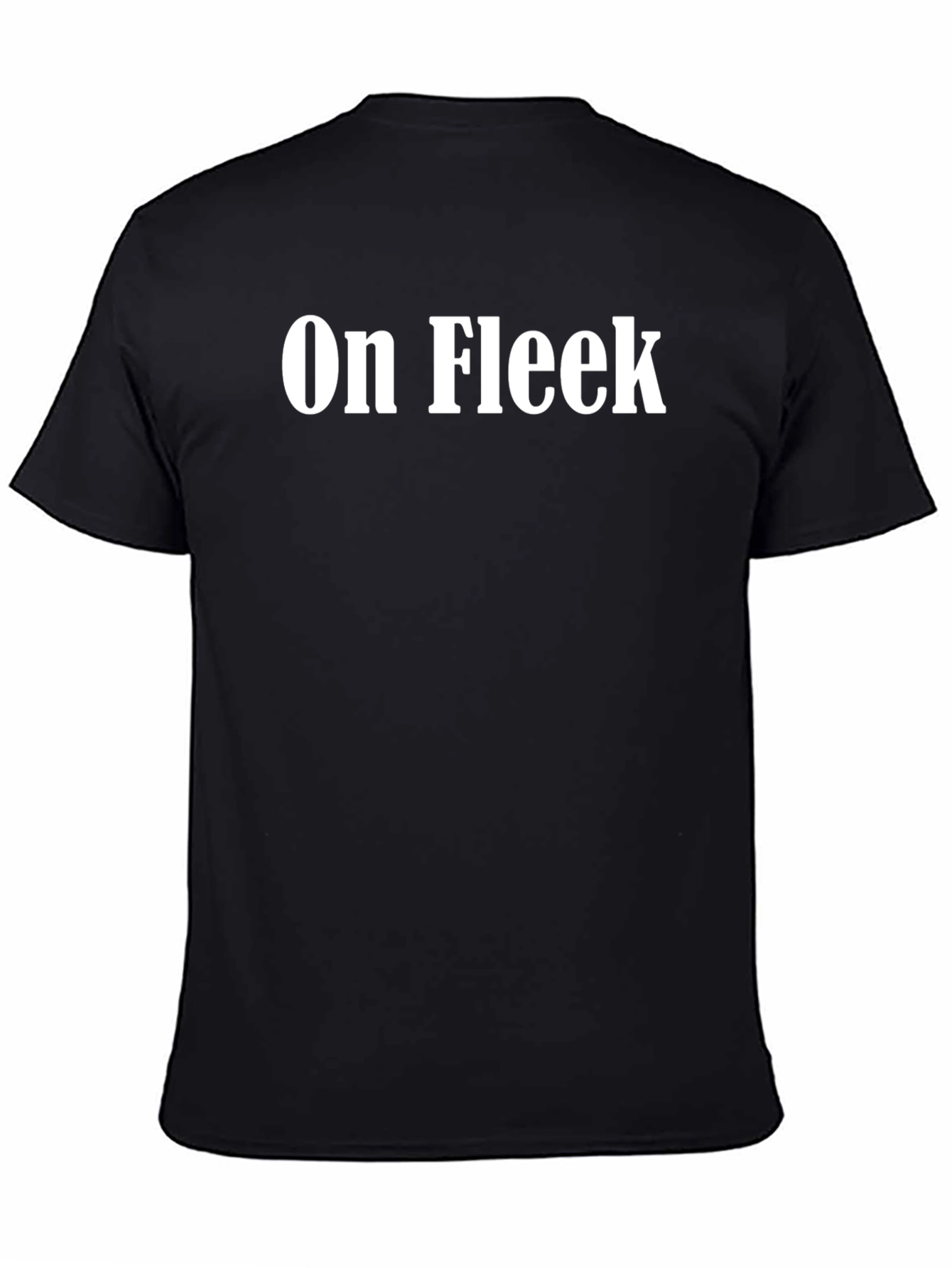 On Fleek Black Graphic Tee