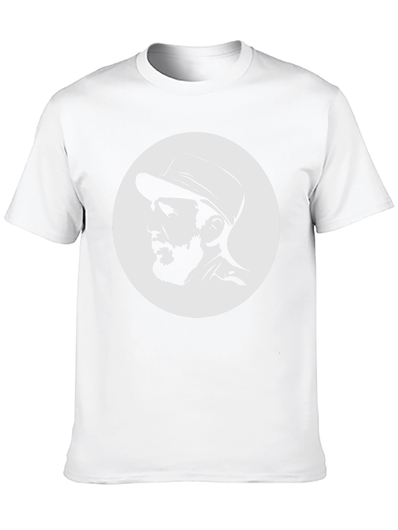 Castro Portrait Black T-Shirt