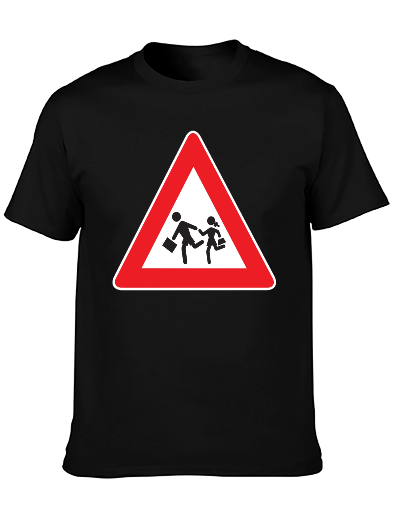 School Zone T-Shirt - Black Cotton Tee