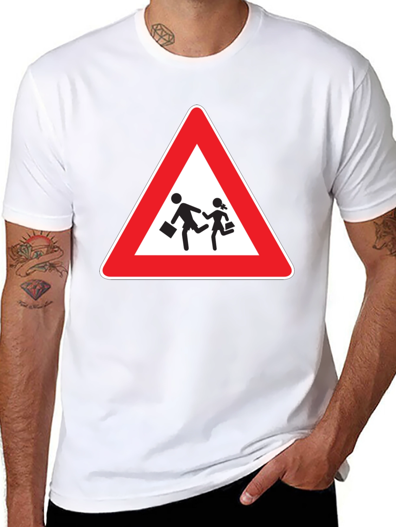 School Zone T-Shirt - Black Cotton Tee